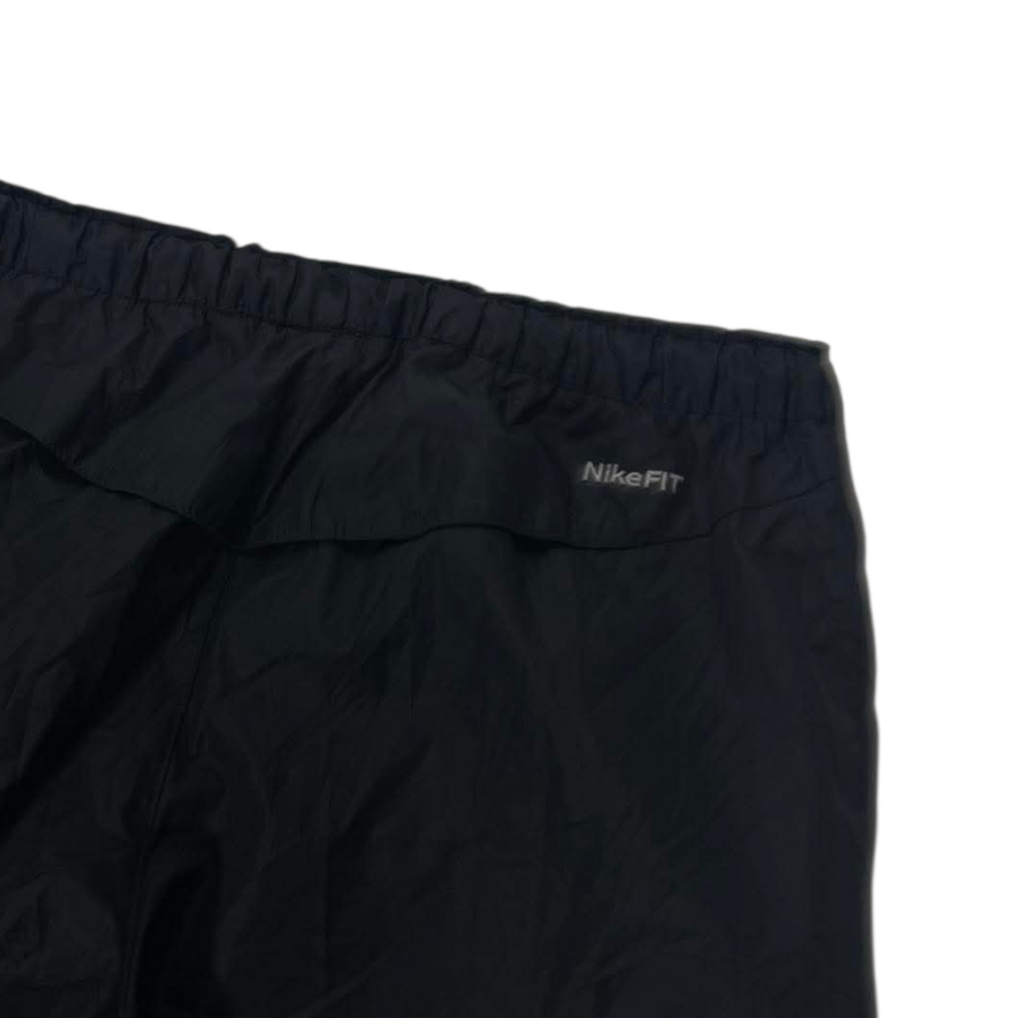 VINTAGE NIKE BLACK NEON TRACK PANTS (M)¹