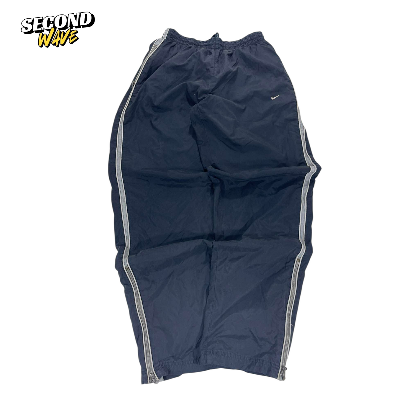 VINTAGE NIKE TRACK PANTS WITH STRIPES (S-M)