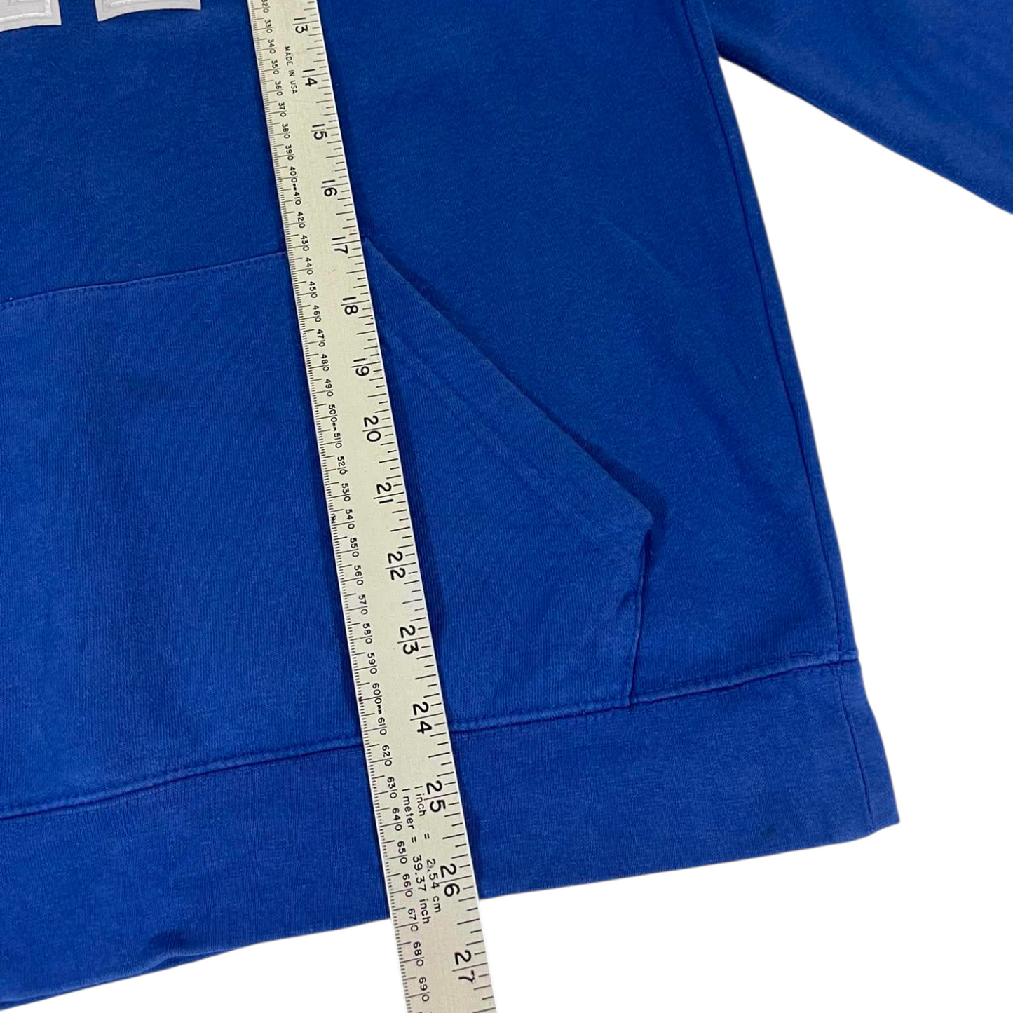 VINTAGE MAJESTIC ATHLETIC BLUE LOS ANGELES DODGERS HOODIE (M)
