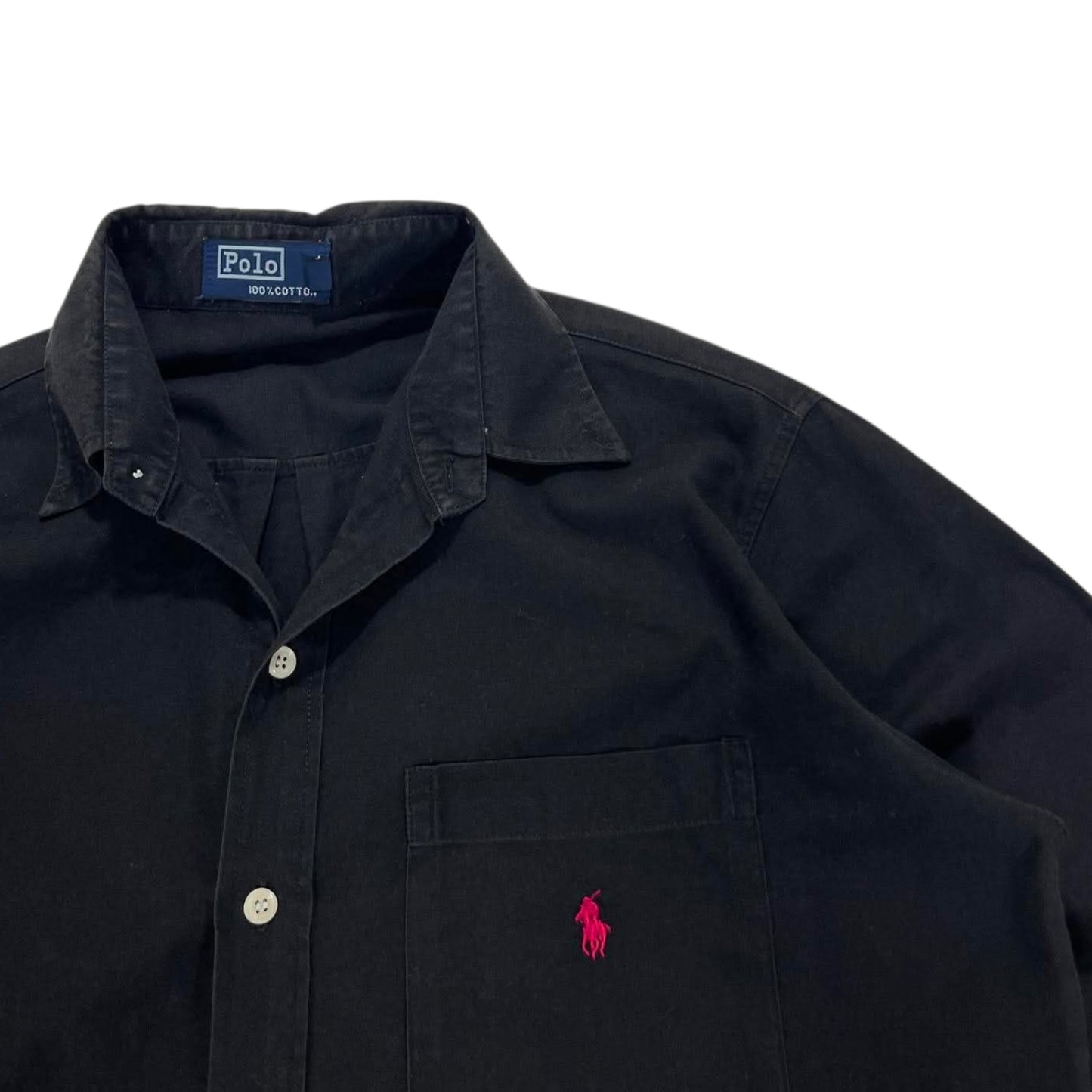 VINTAGE POLO RALPH LAUREN BUTTON UP SHIRT (M)