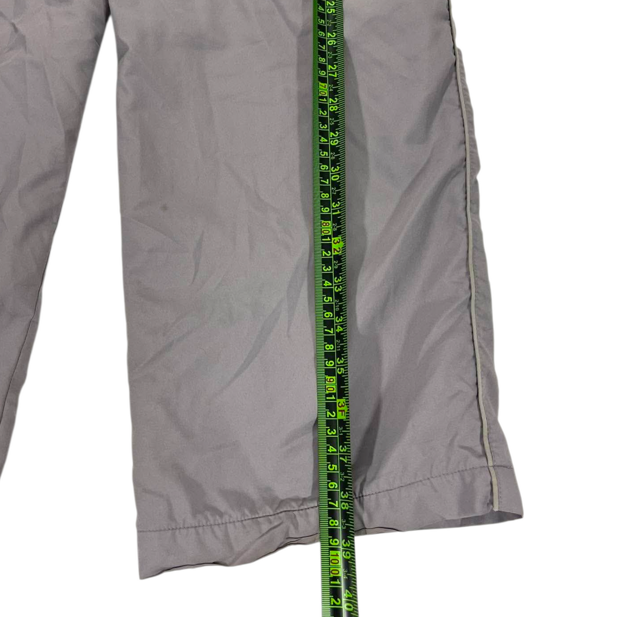 Y2K NIKE BAGGY GRAY TRACK PANTS¹ (M)