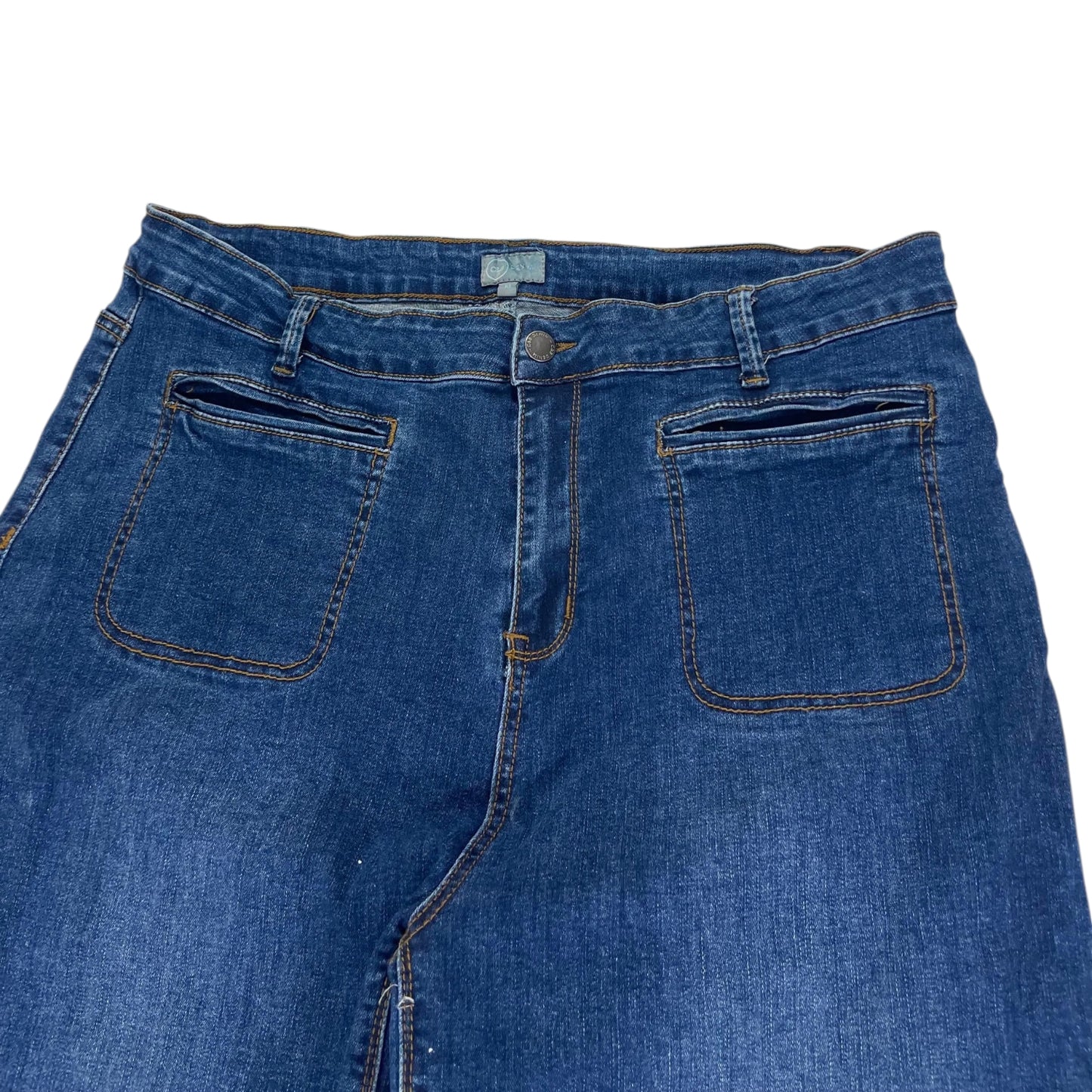C&B DENIM WIDE LEG JEANS (UK 18)
