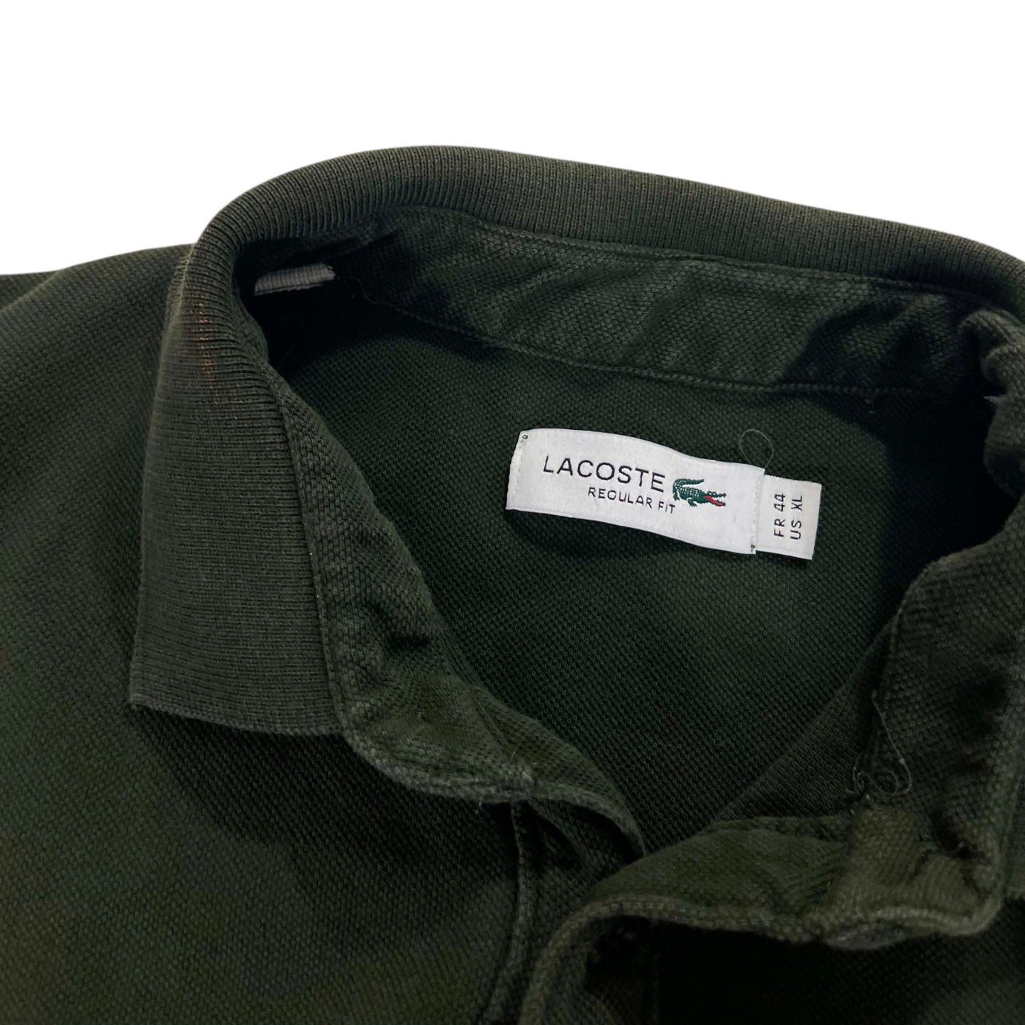 LACOSTE GREEN CROCODILE POLO SHIRT (M)
