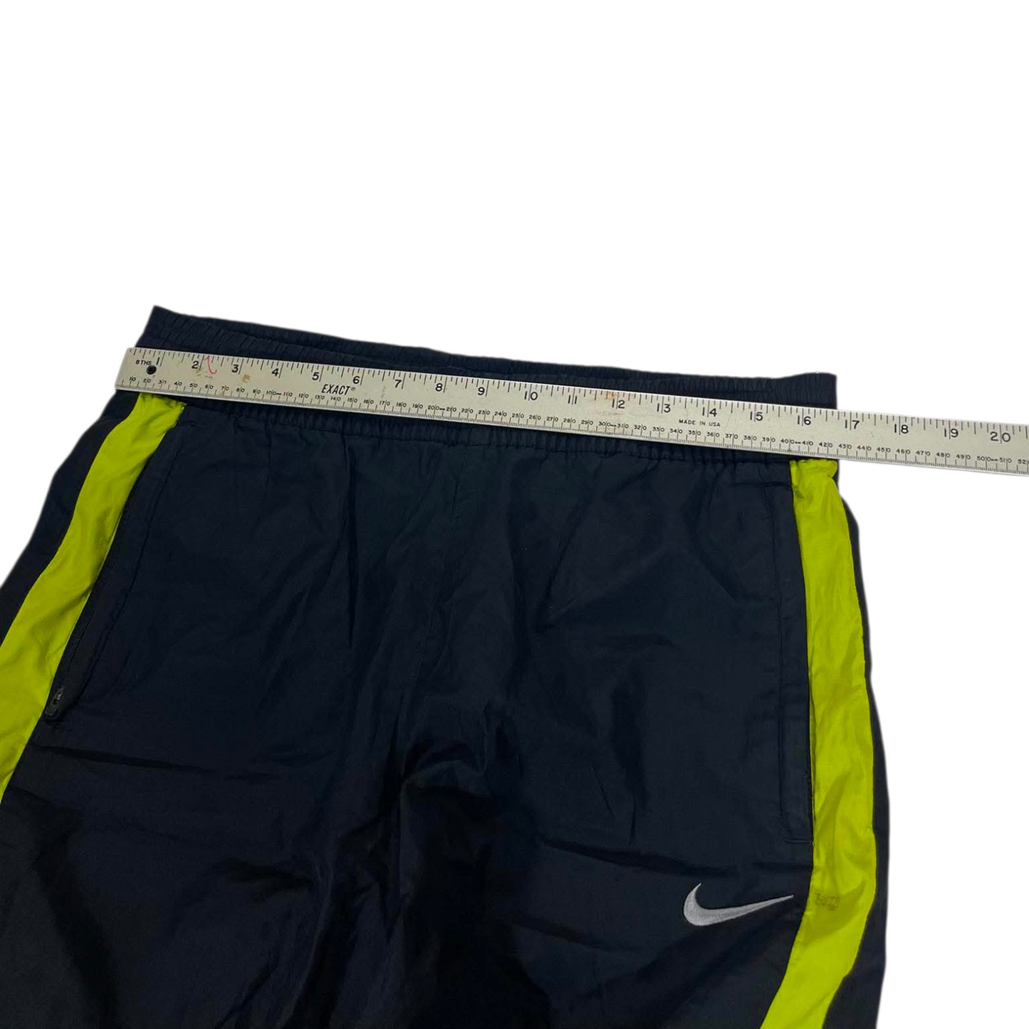 NIKE BLACK/NEON TRACK PANTS (L) ¹⁰