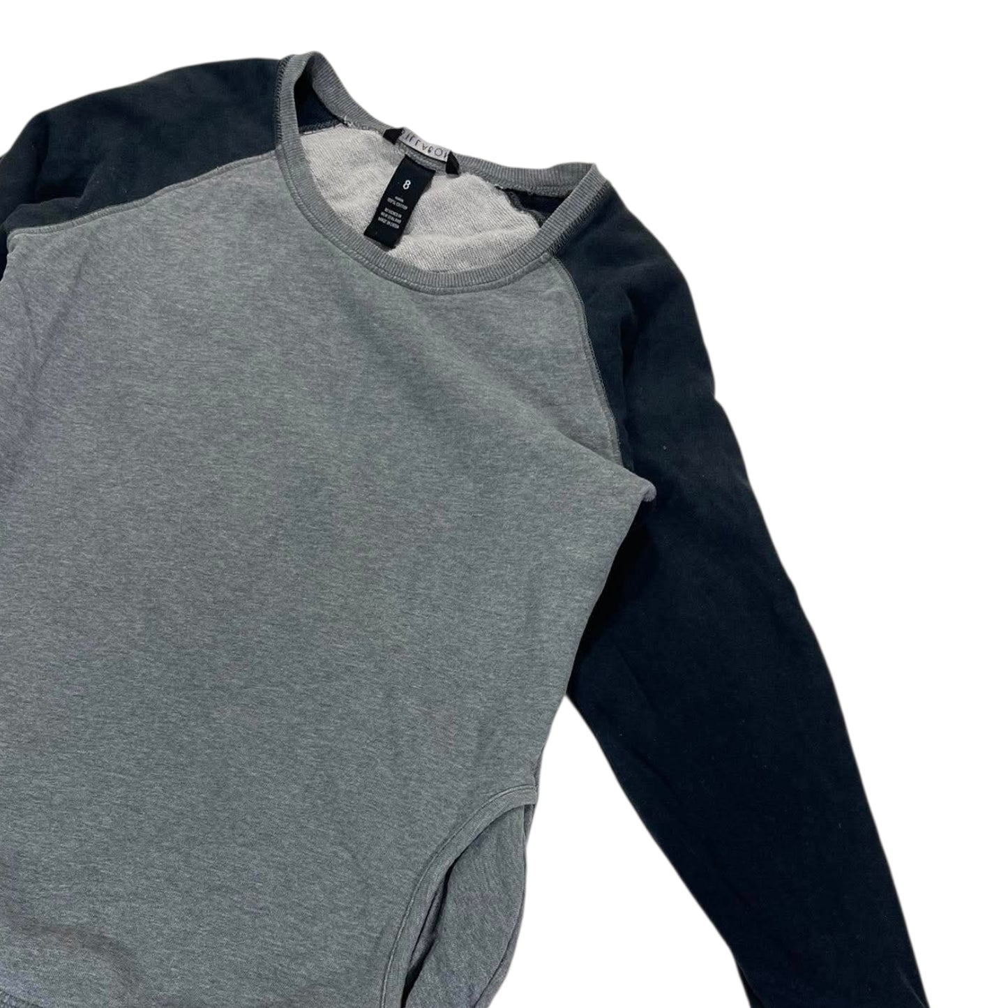 BILLABONG GREY LONG SLEEVE TOP (L)