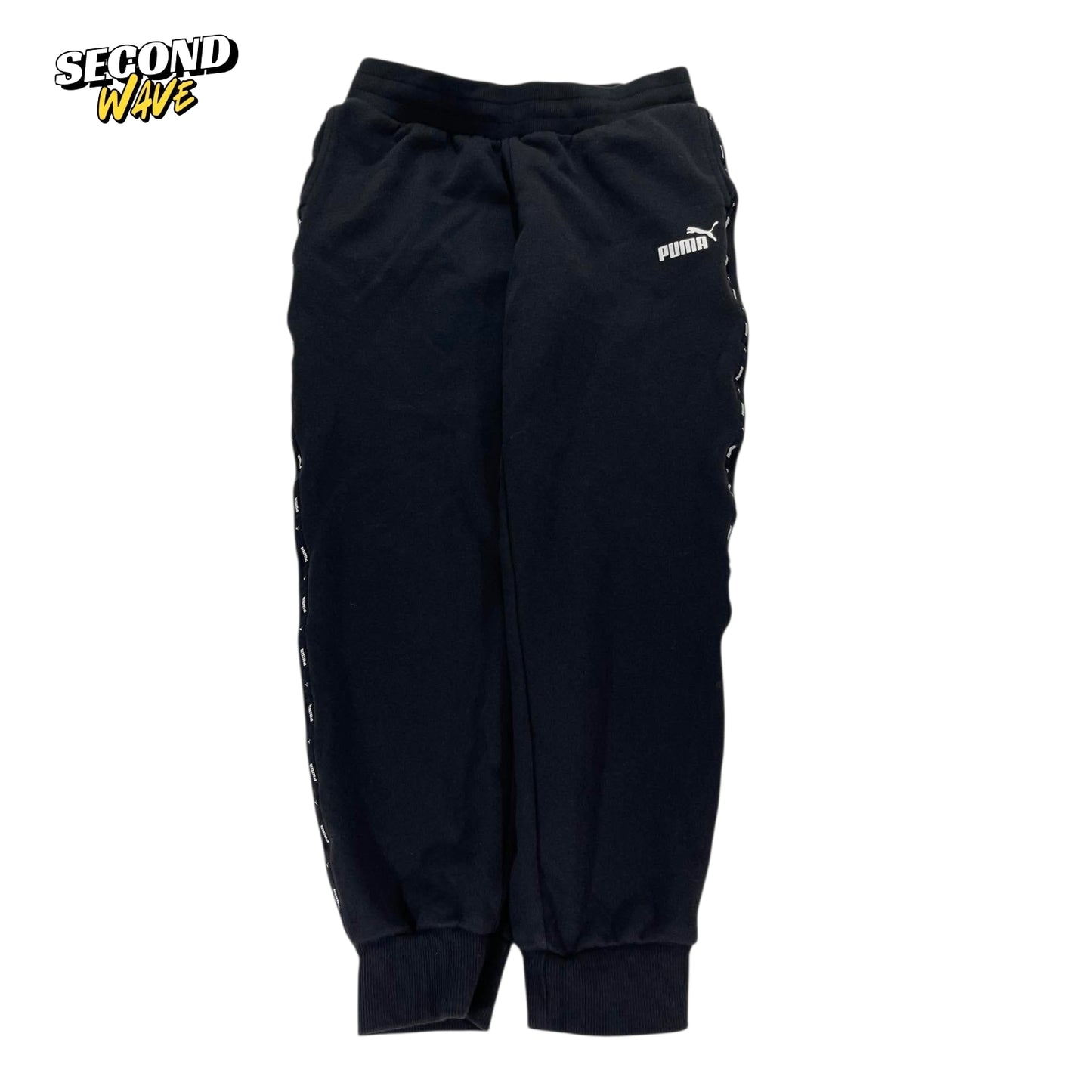 PUMA BLACK SWEATPANTS (M)