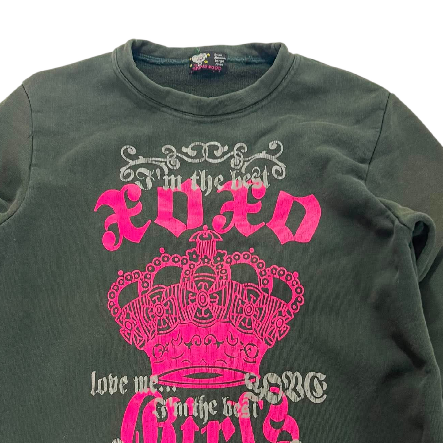 Y2K TWINSWOOD GREEN CREWNECK (S)