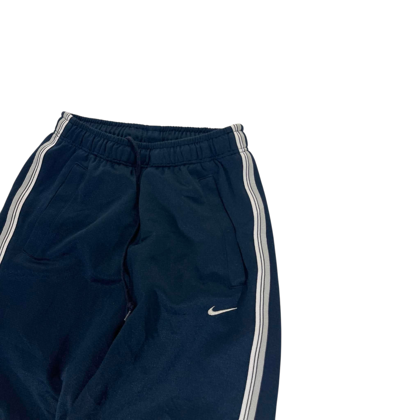 Y2K NIKE NAVY BLUE BAGGY TRACK PANTS (S-M) ⁸