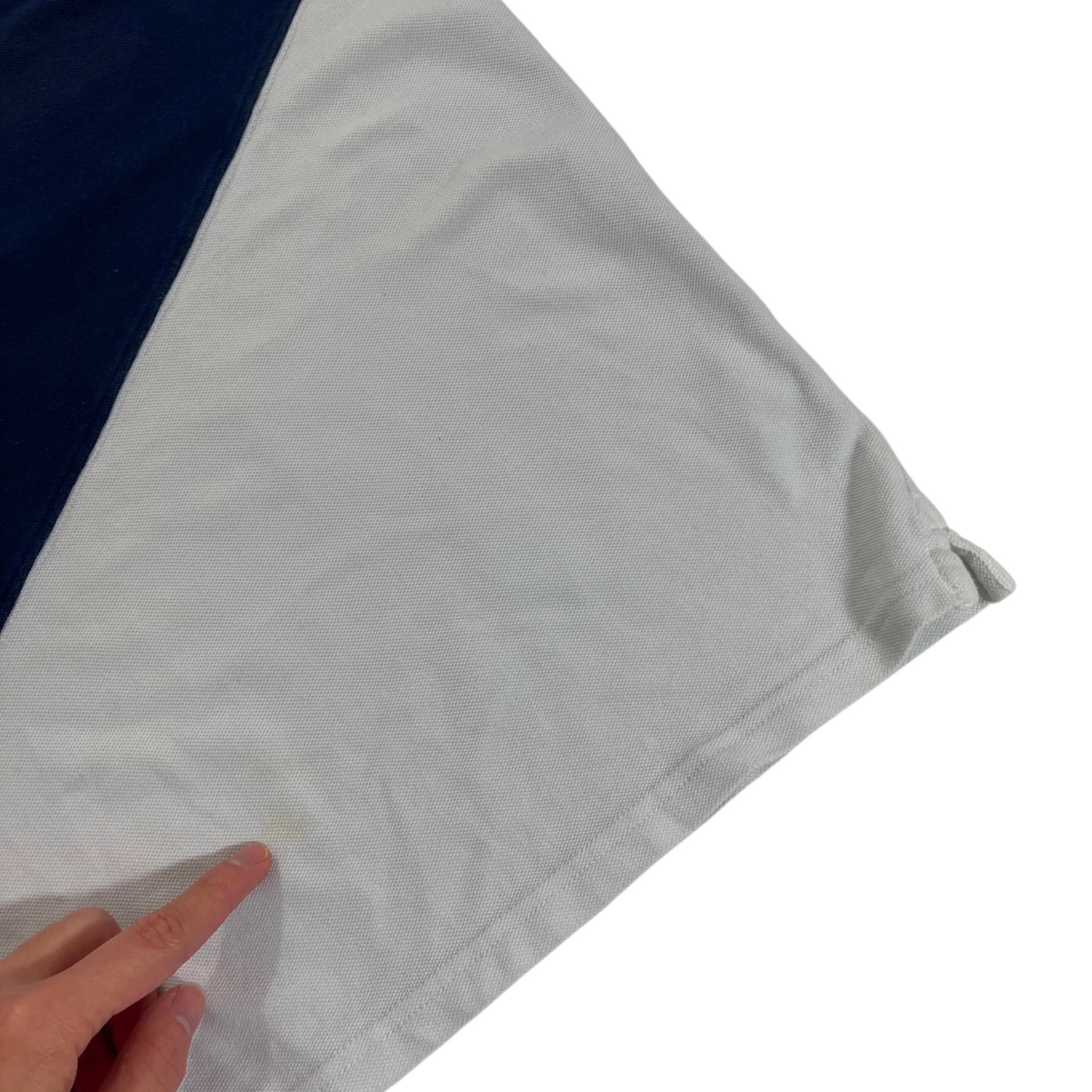 UNITED COLORS OF BENETTON WHITE POLO (S-M)