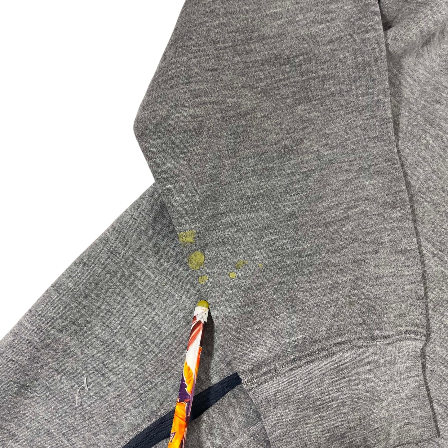 VINTAGE EMBROIDERED NOTRE DAME HOODIE (L)