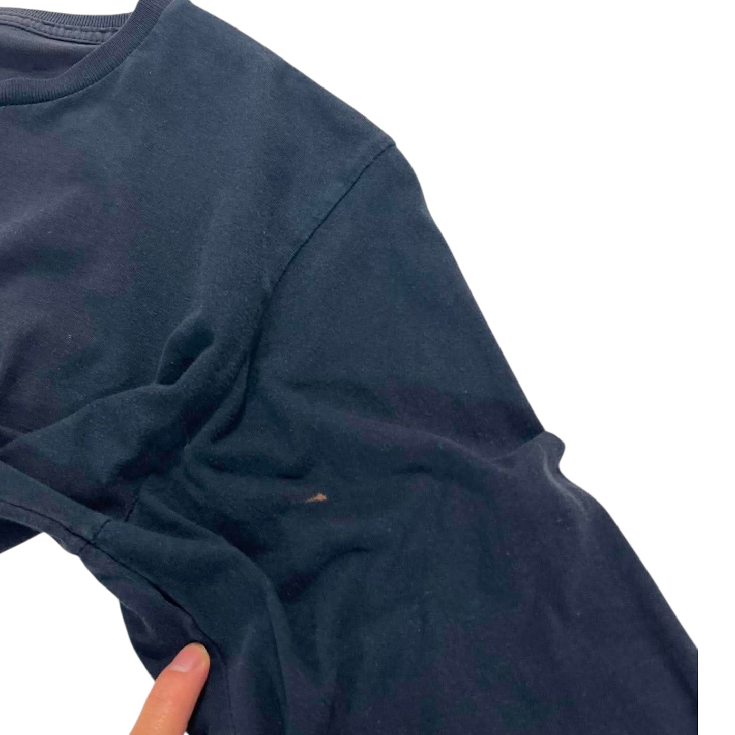 VINTAGE ELLESSE NAVY LONG SLEEVE (M)