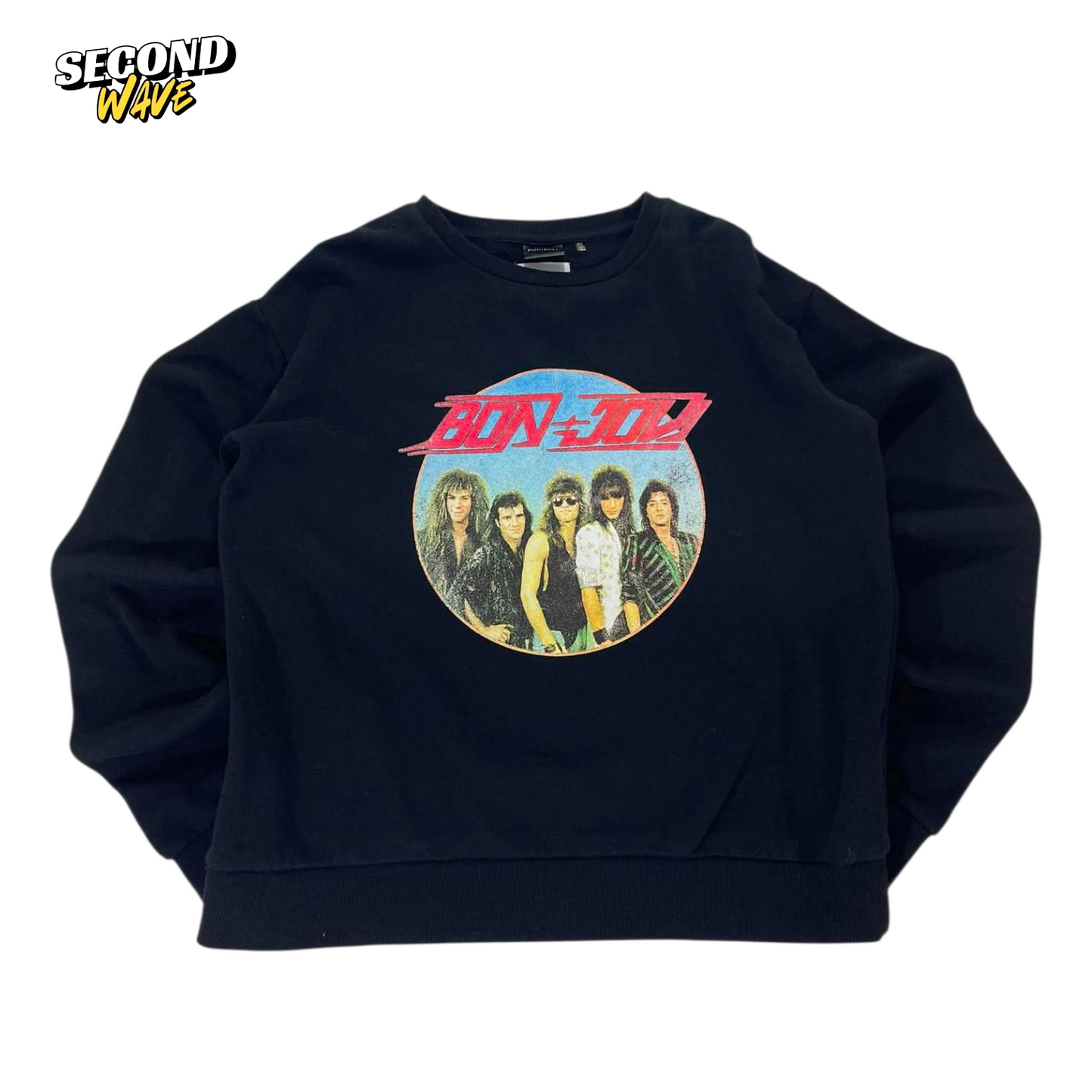 BON JOVI NAVY CREWNECK SWEATSHIRT (M)