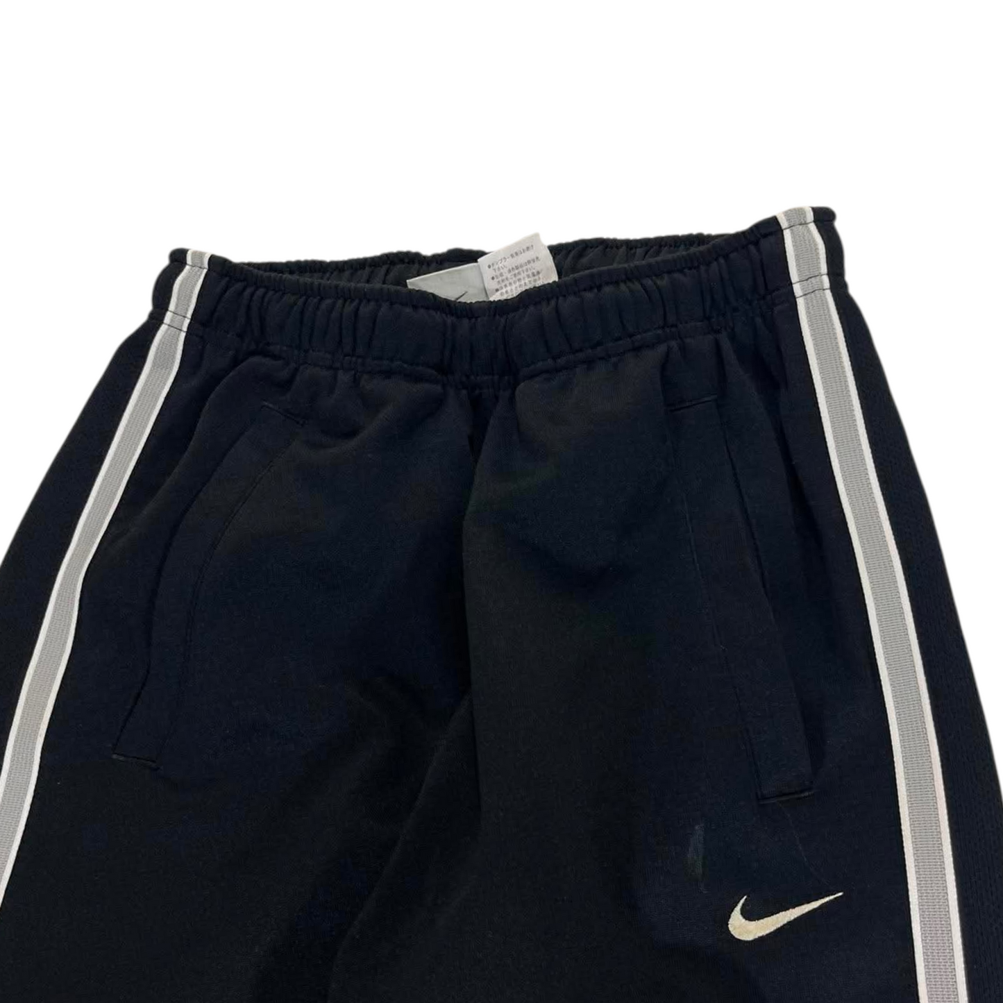 VINTAGE NIKE BLACK TRACK PANTS (S-M) ²