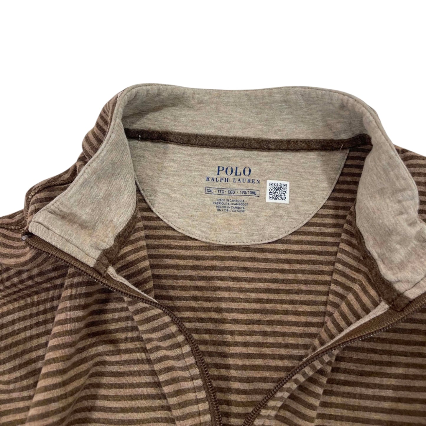 VINTAGE POLO RALPH LAUREN BROWN & BEIGE (XXL)