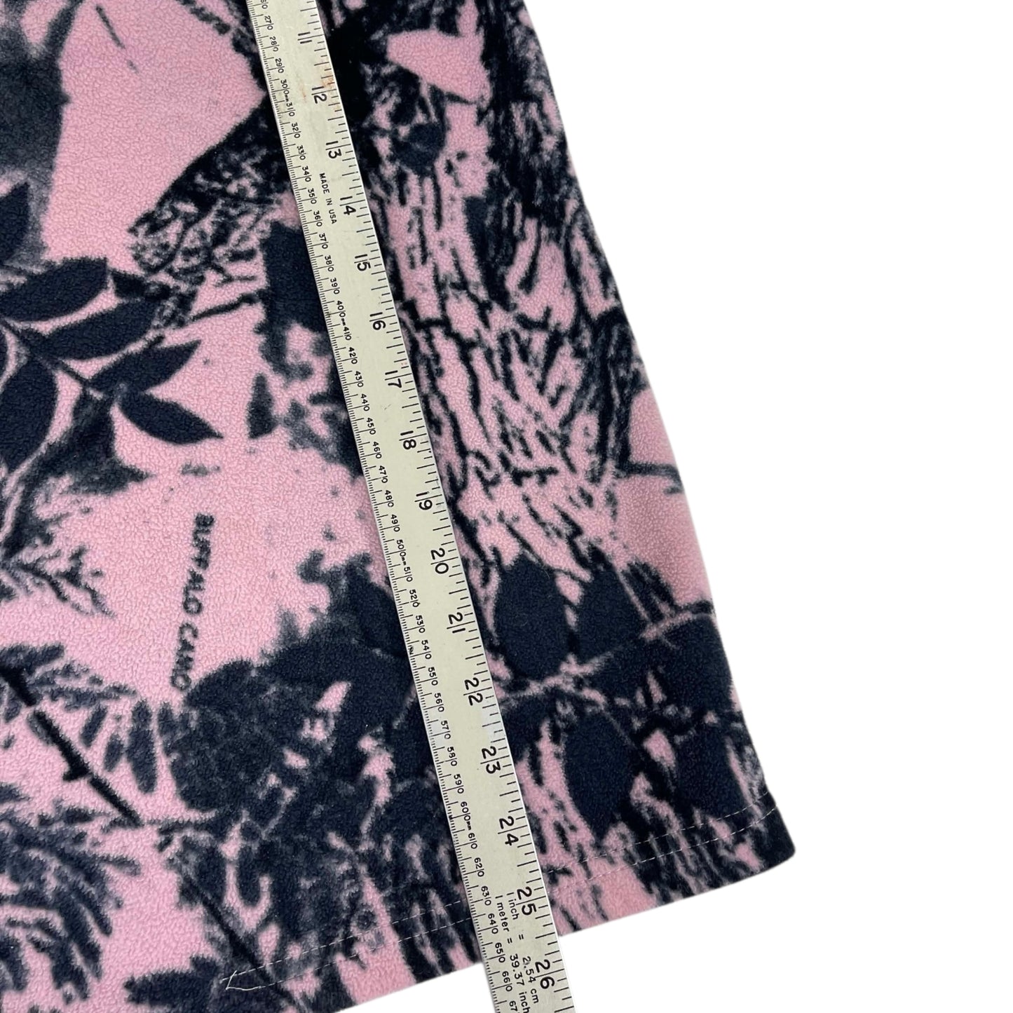 RIDGELINE PINK/BLACK CAMO FLEECE JACKET (UK12)