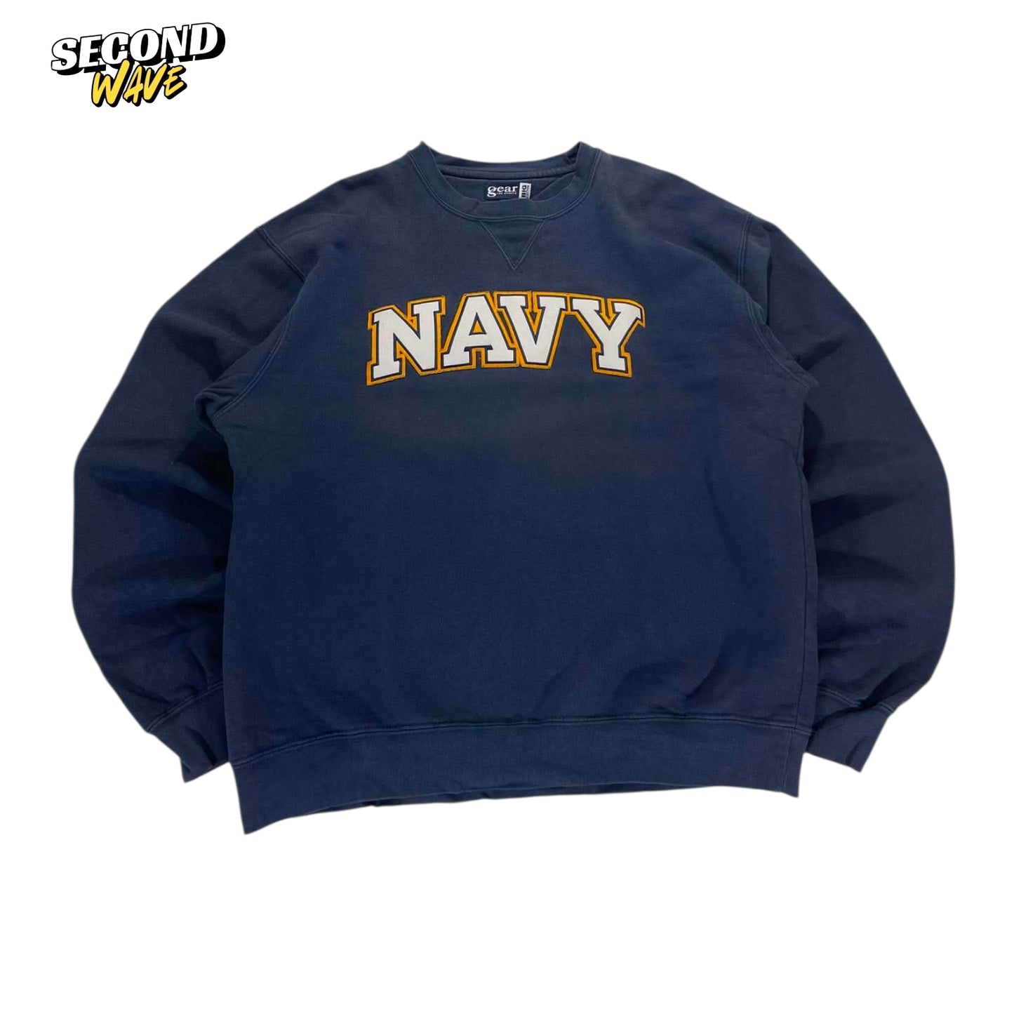 VINTAGE NAVY BLUE CREWNECK (M)