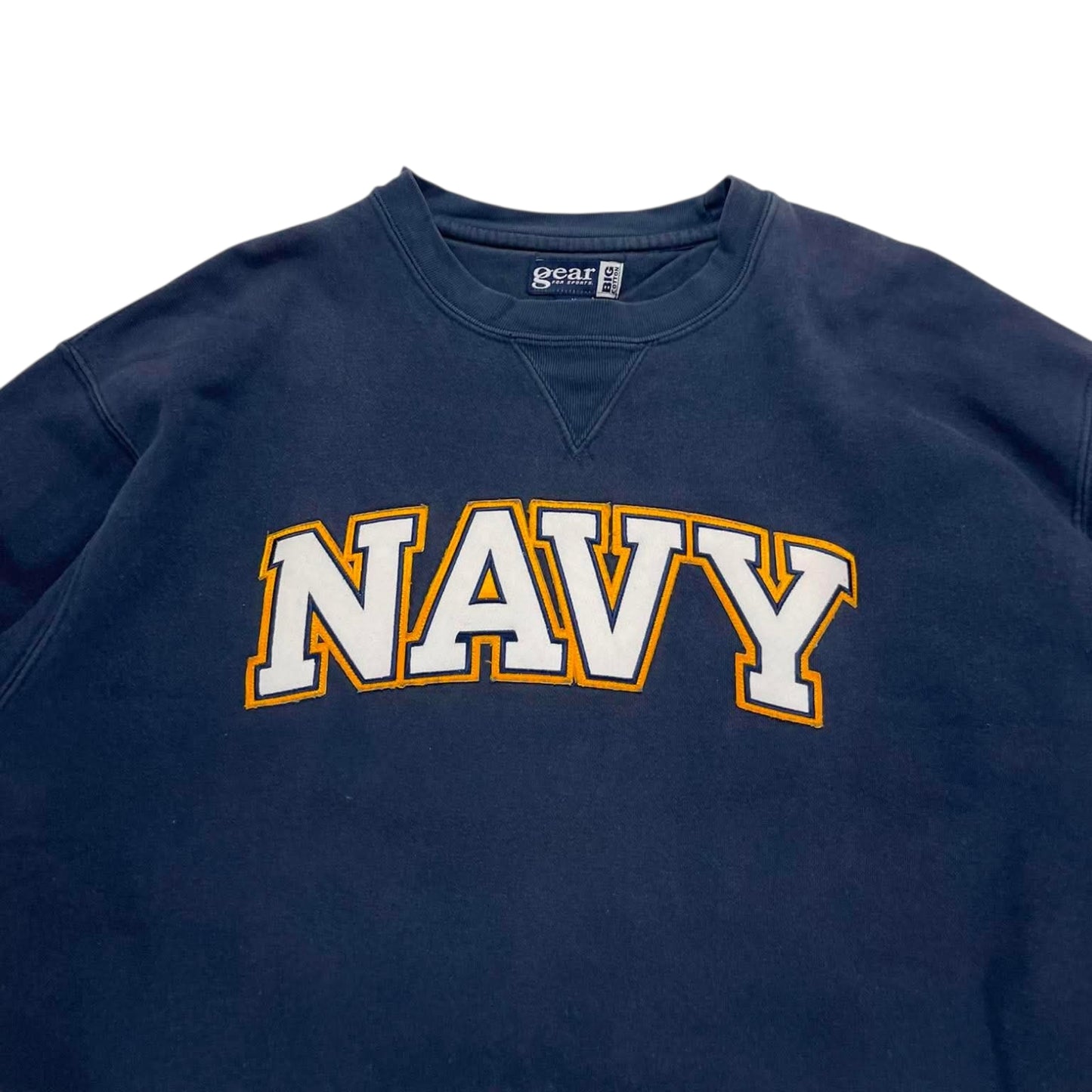 VINTAGE NAVY BLUE CREWNECK (M)