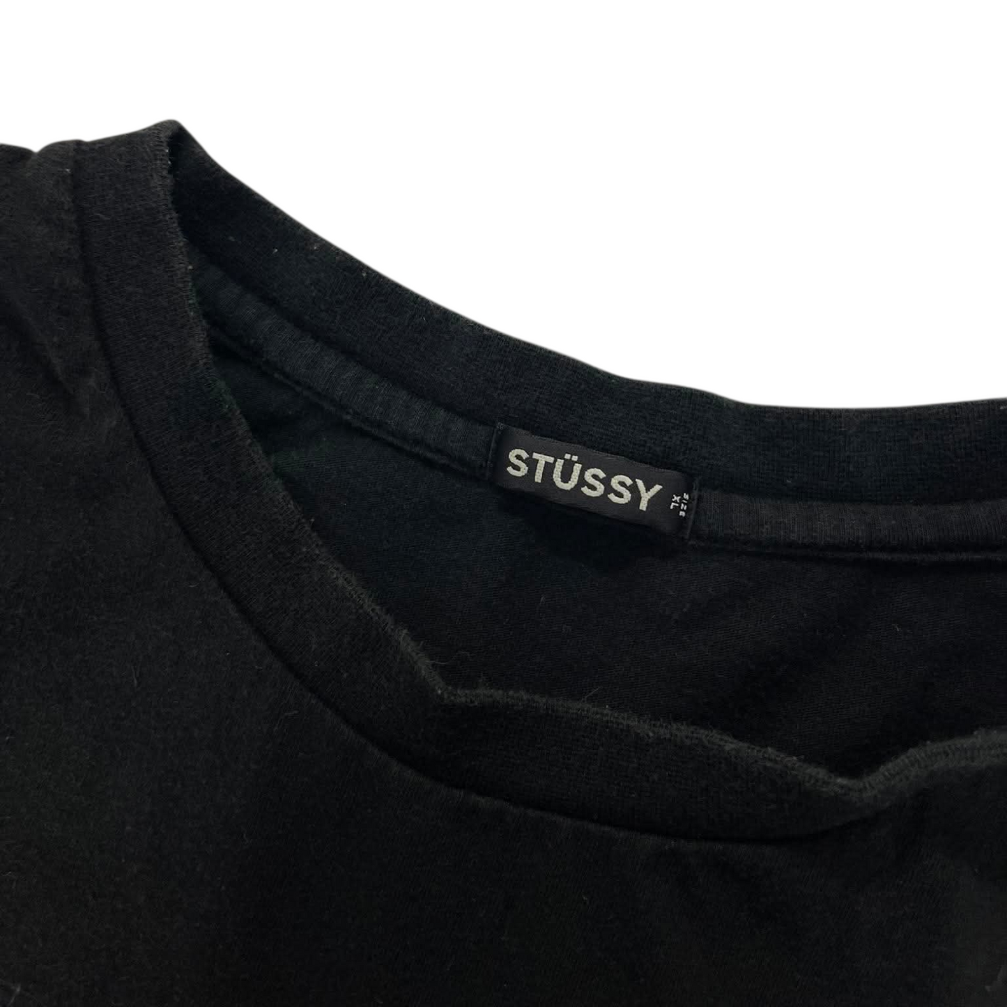 STÜSSY BLACK LONG SLEEVE (XL)