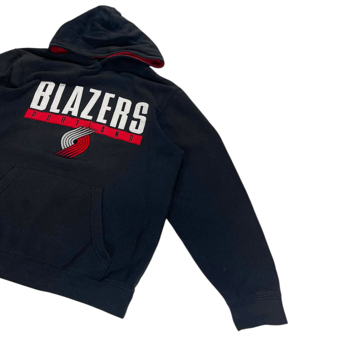 VINTAGE EMBROIDERED NBA PORTLAND BLAZERS HOODIE (S - M)