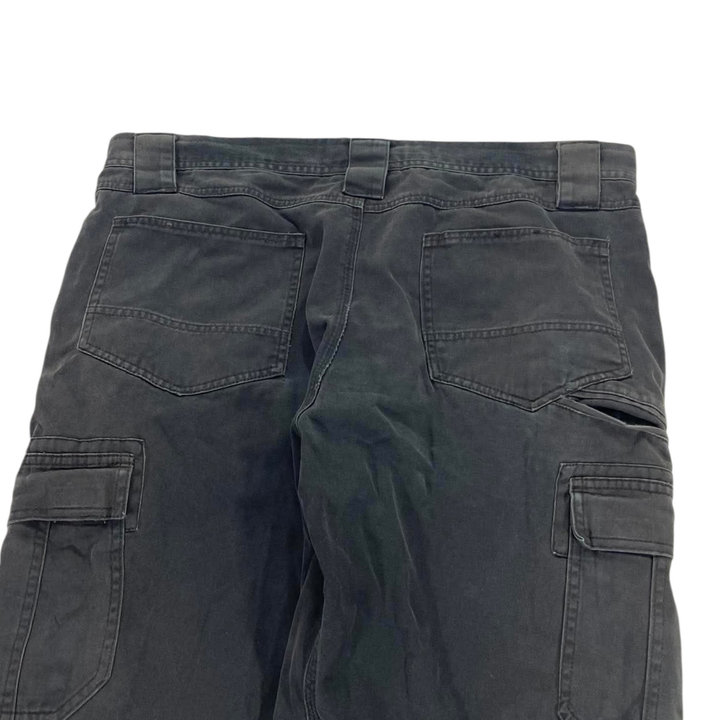 TRASHED SYZMIK WORKWEAR CARGO PANTS (34)