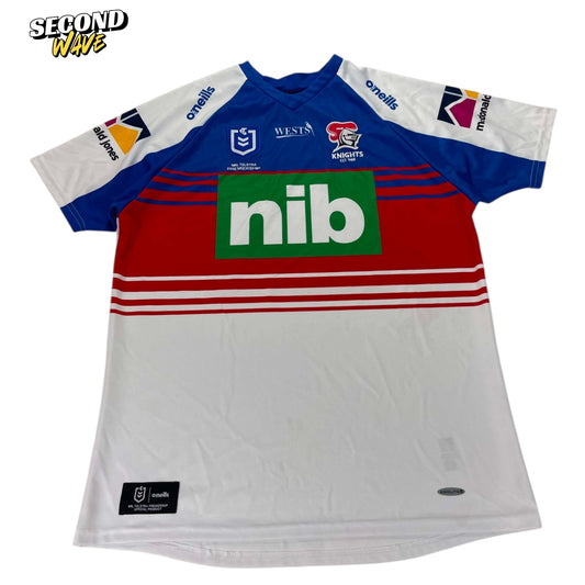 NRL NEWCASTLE KNIGHTS HOME JERSEY (L)