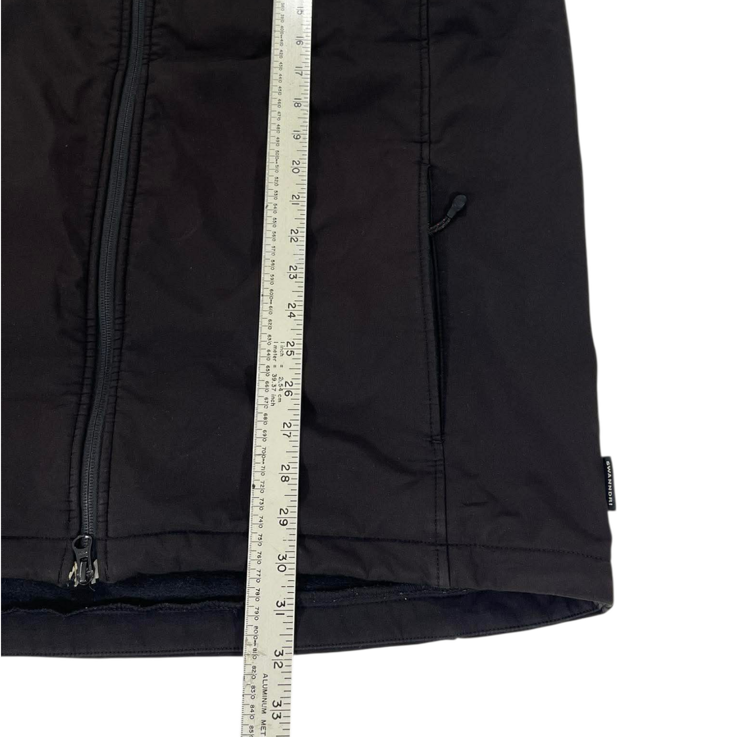 SWANNDRI BLACK WINDSTORM VEST (XL)