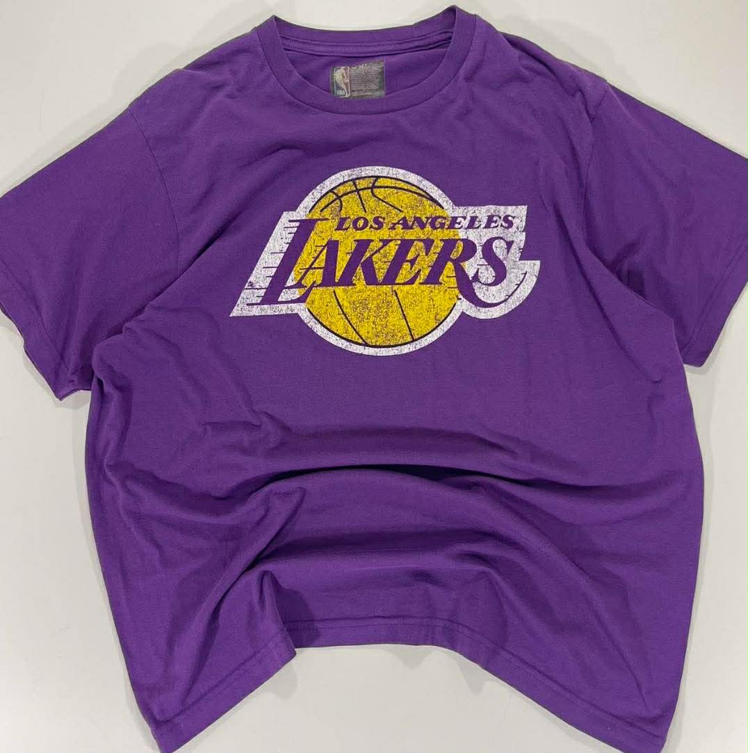 NBA LOS ANGELES LAKERS PURPLE T-SHIRT (XL-XXL)