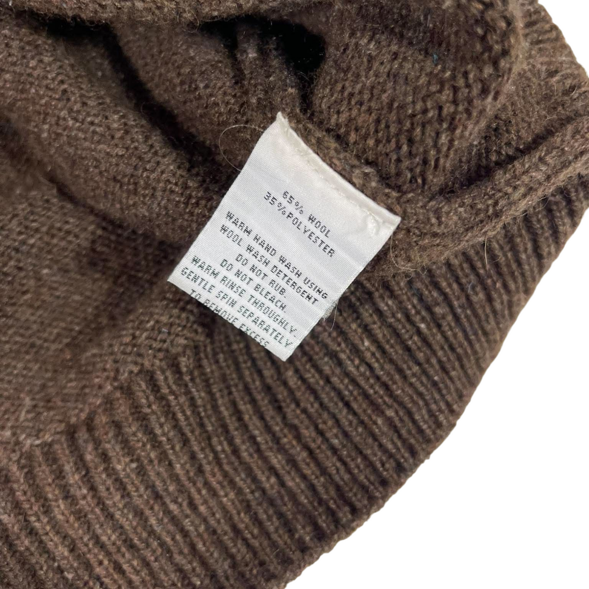 SWANNDRI BROWN QUARTER ZIP (BEST FIT LARGE)