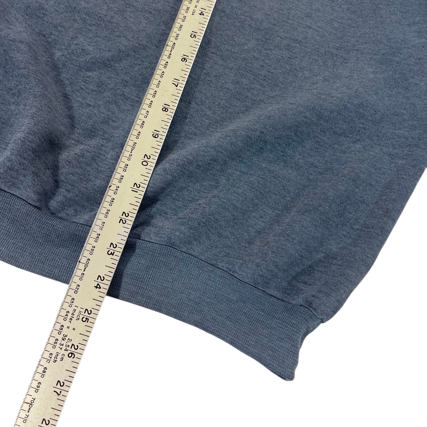 90S BLANK FADED BLUE CREWNECK (M)