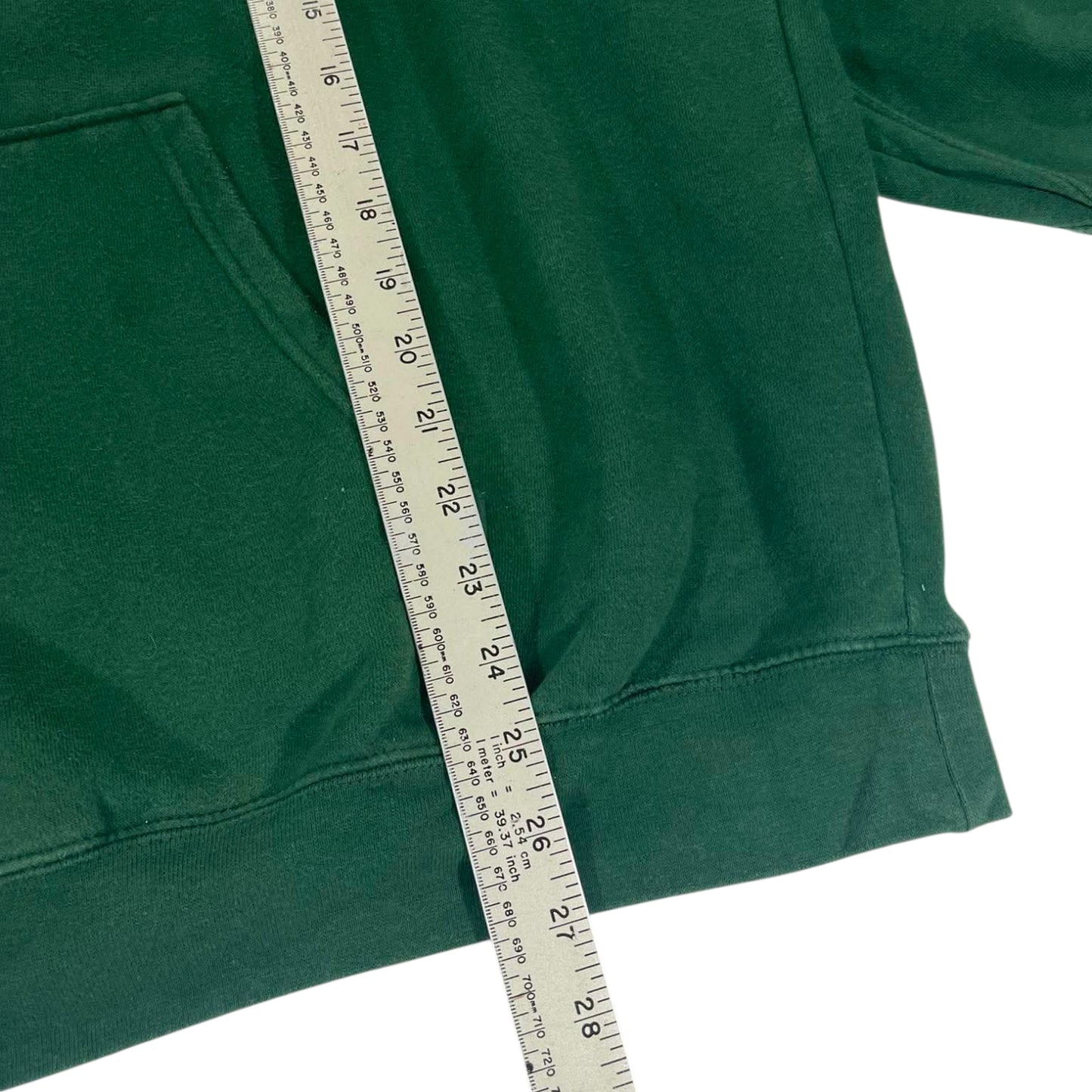 NFL GREEN BAY PACKERS GREEN HOODIE (L-XL)