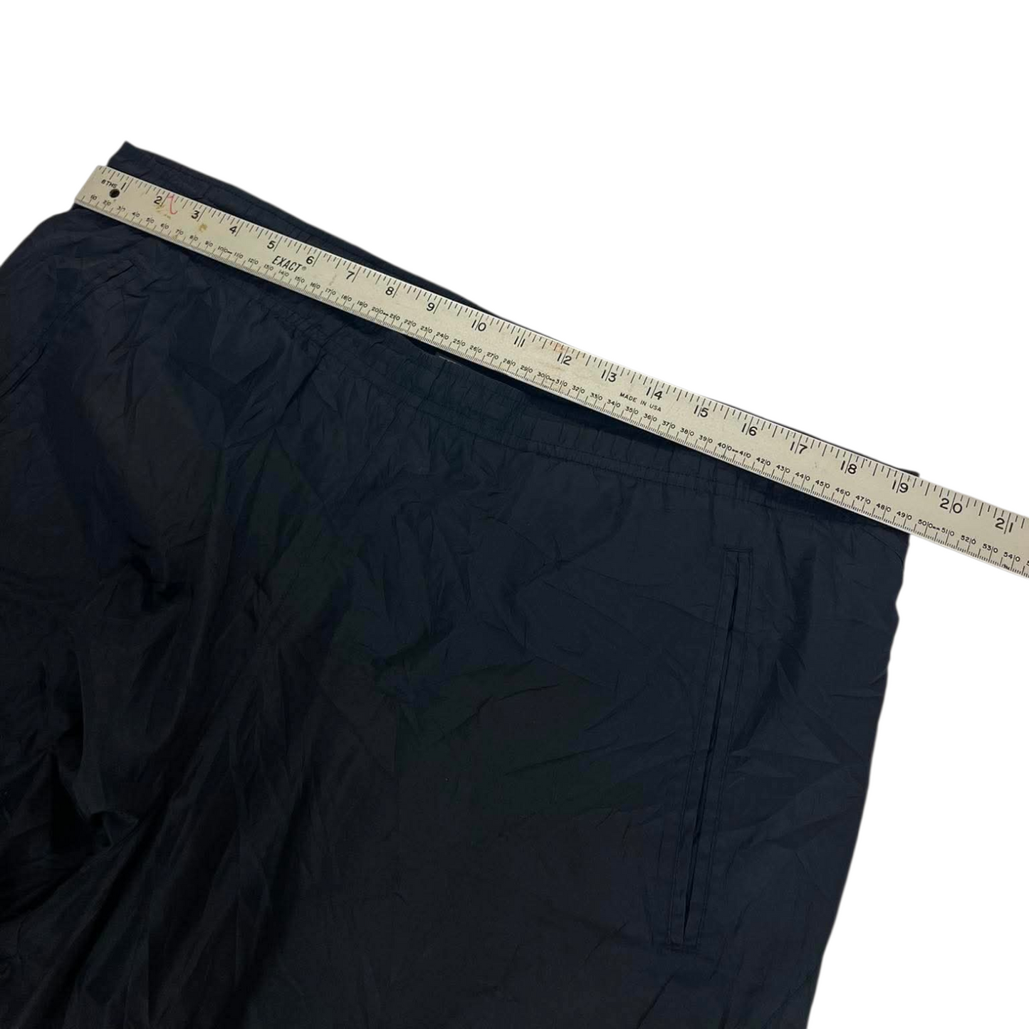 NIKE BLACK RED TRACK PANTS (XL)³