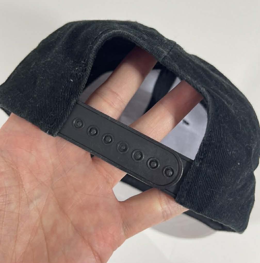 ALL BLACKS BLACK AND GREY SNAPBACK HAT