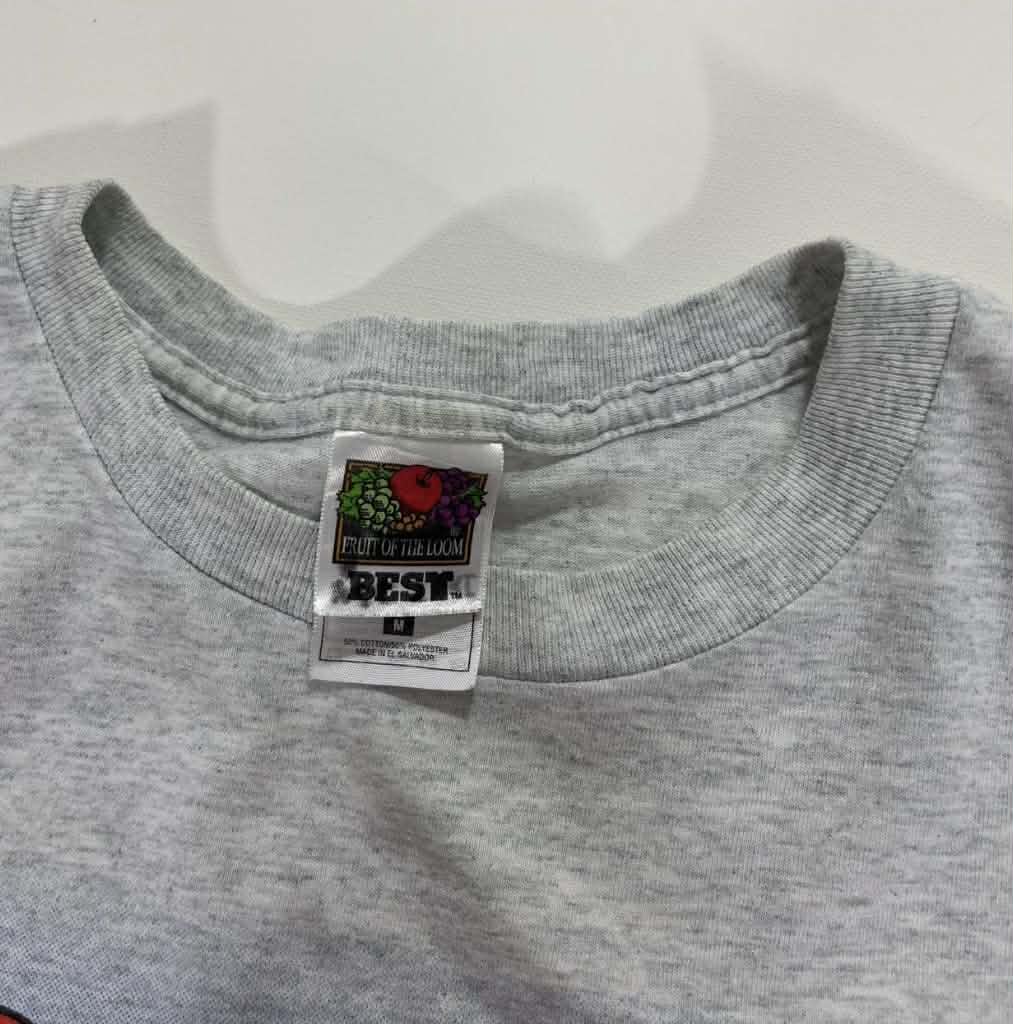 90s DARE TO RESIST DRUGS AND VIOLENCE GREY T-SHIRT (M)