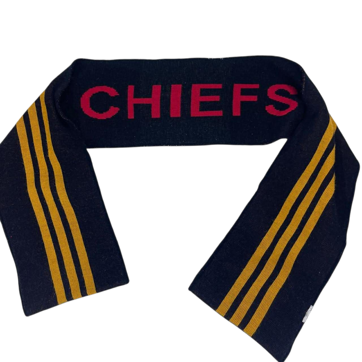 ADIDAS CHIEFS BLACK & RED SCARF