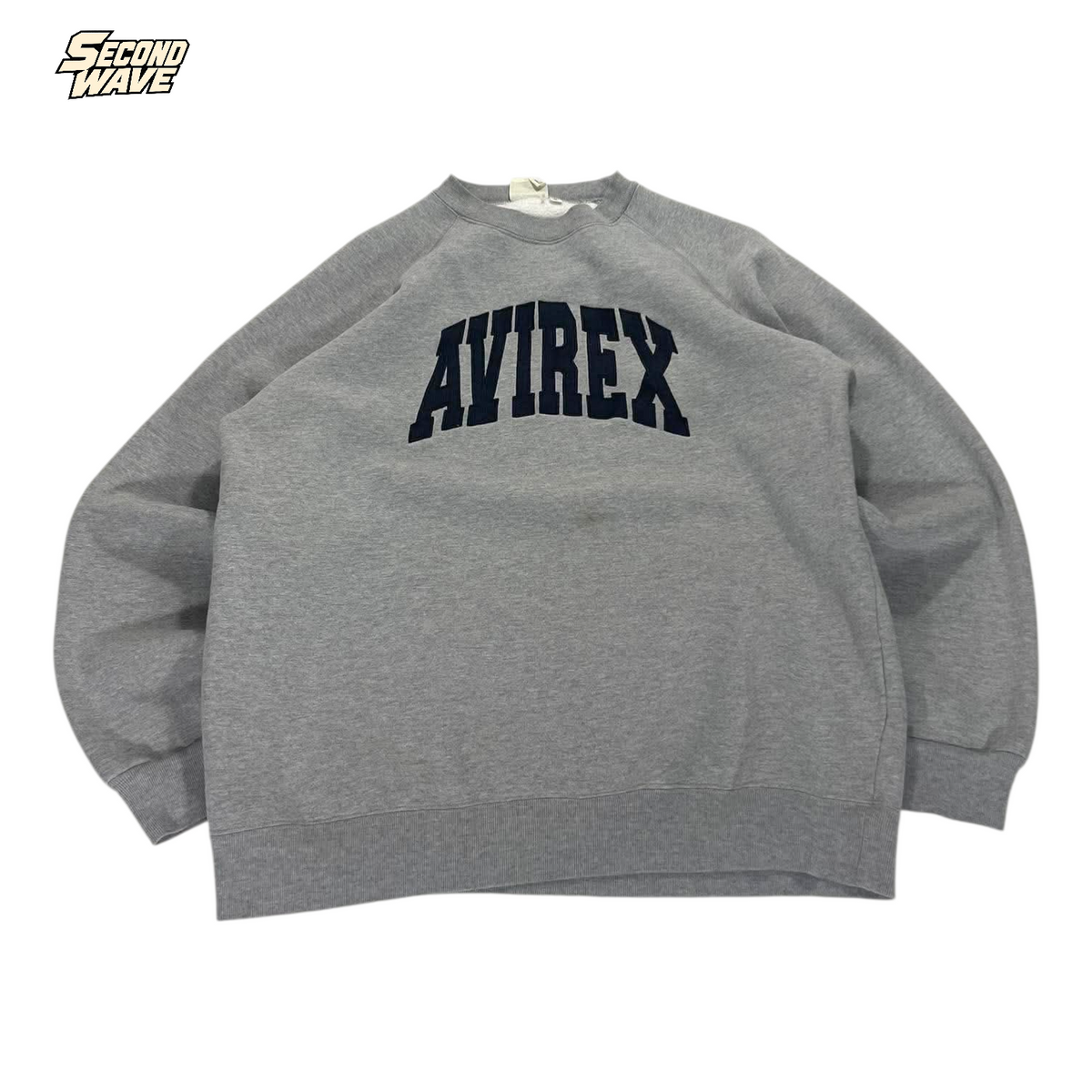 VINTAGE AVIREX GRAY CREWNECK (XL)