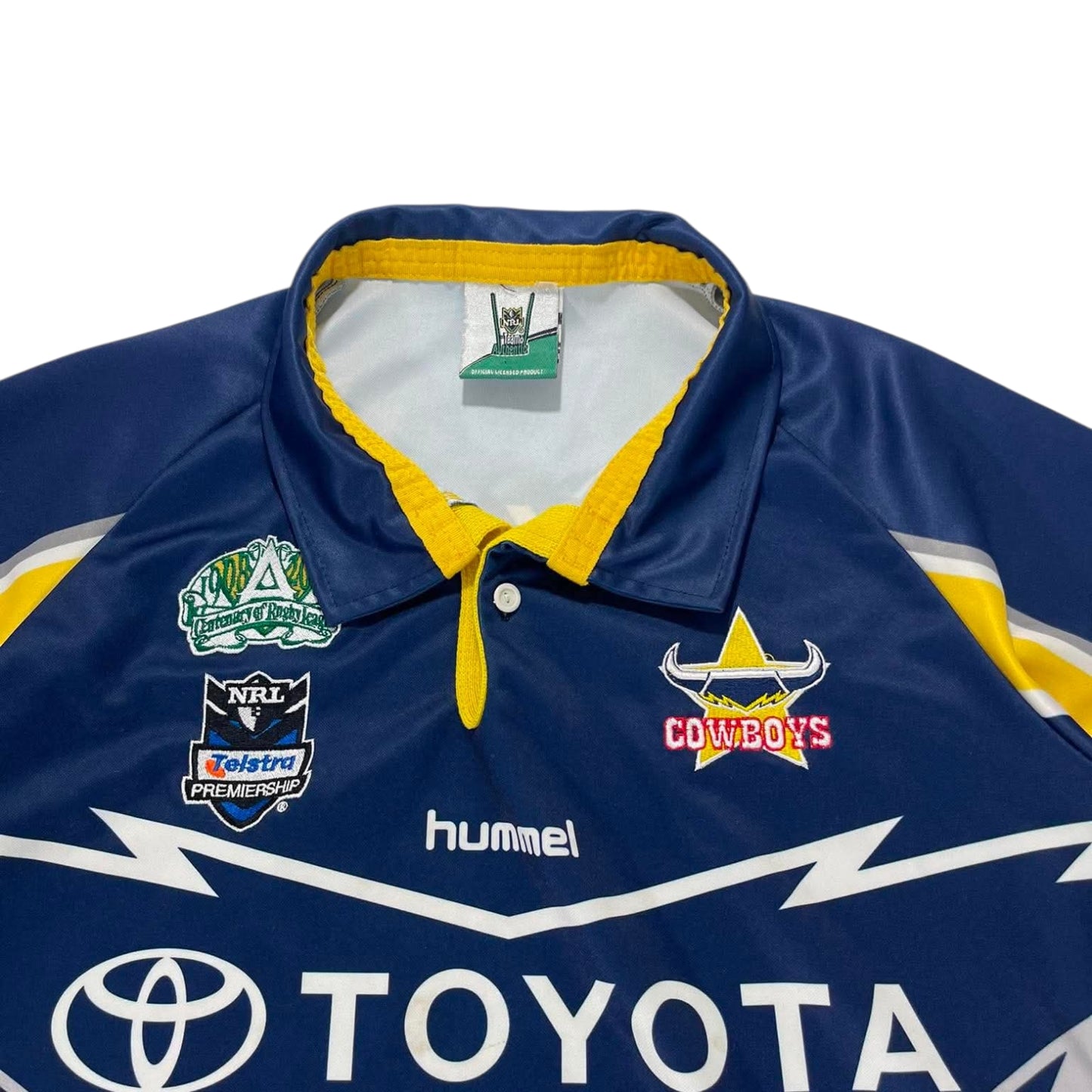 2000S NRL COWBOYS HUMMEL JERSEY (L-XL)