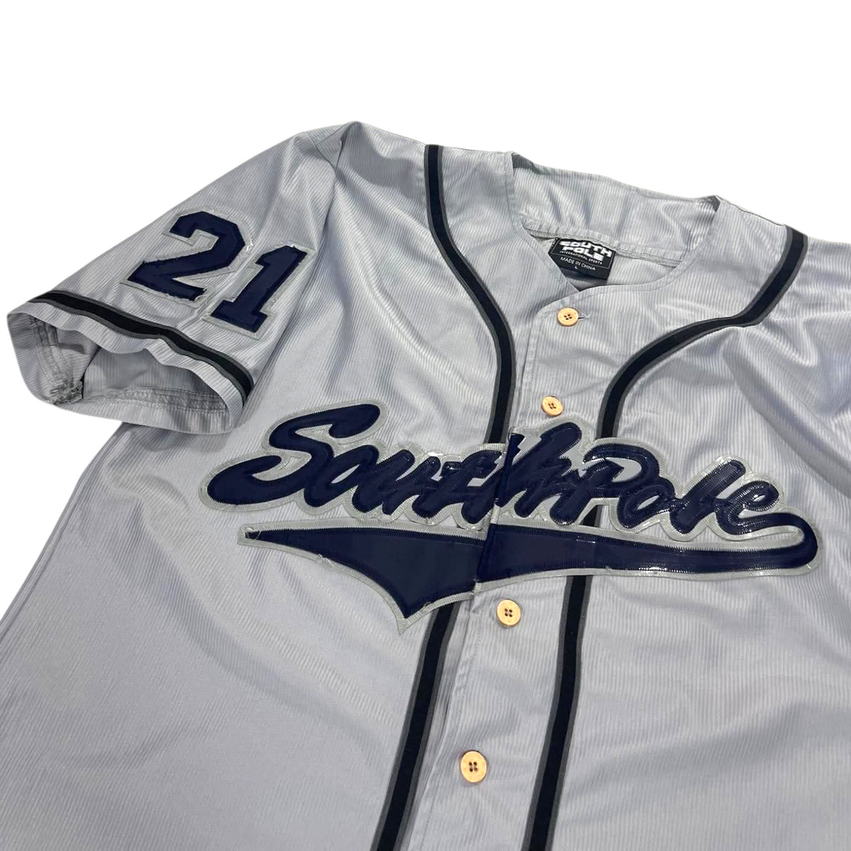 SOUTHPOLE GRAY BASEBALL JERSEY (L)