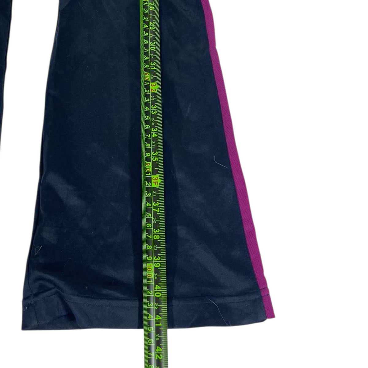 NIKE BLACK/PURPLE TRACK PANTS⁴ (S - M)