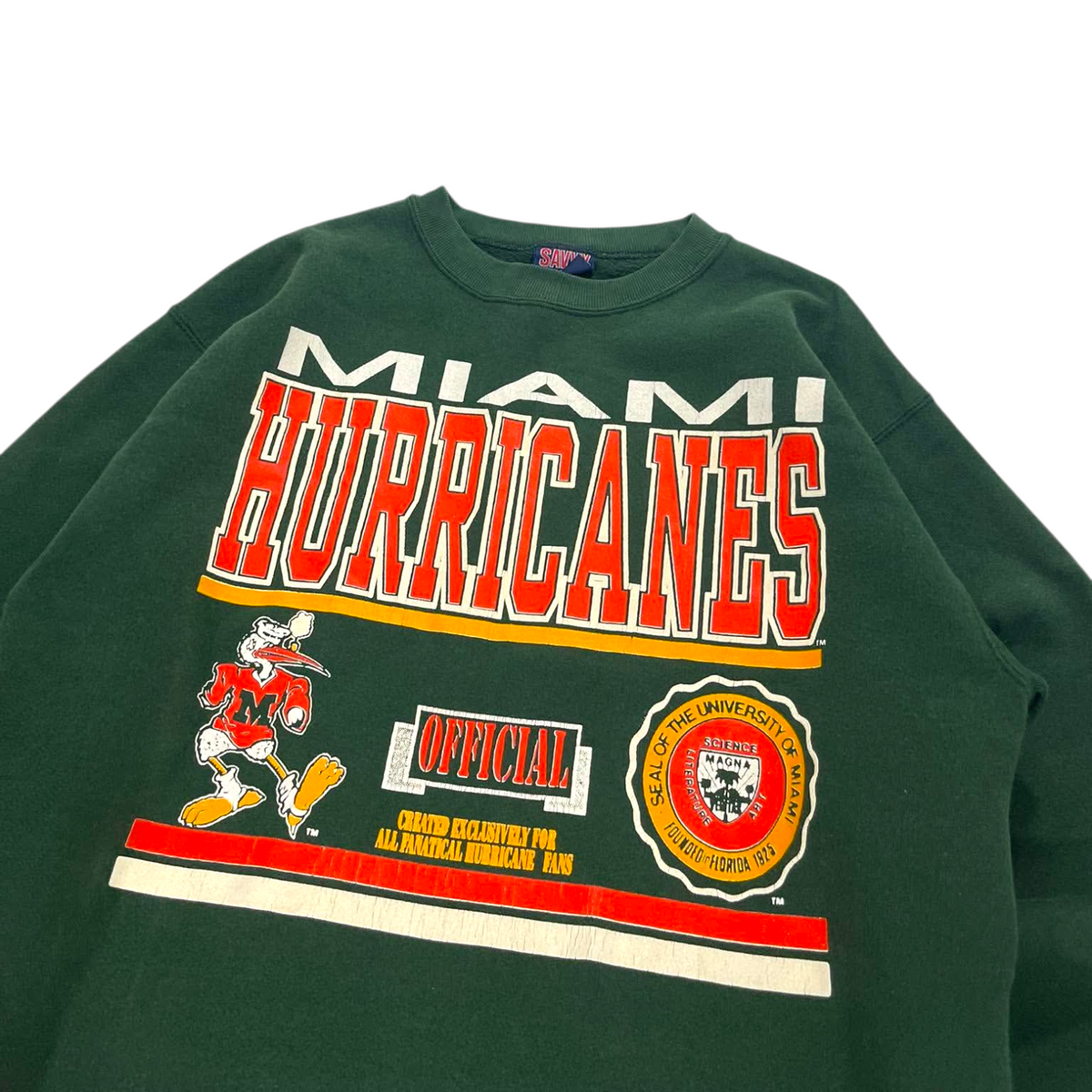 VINTAGE MIAMI HURRICANES CREWNECK (L)