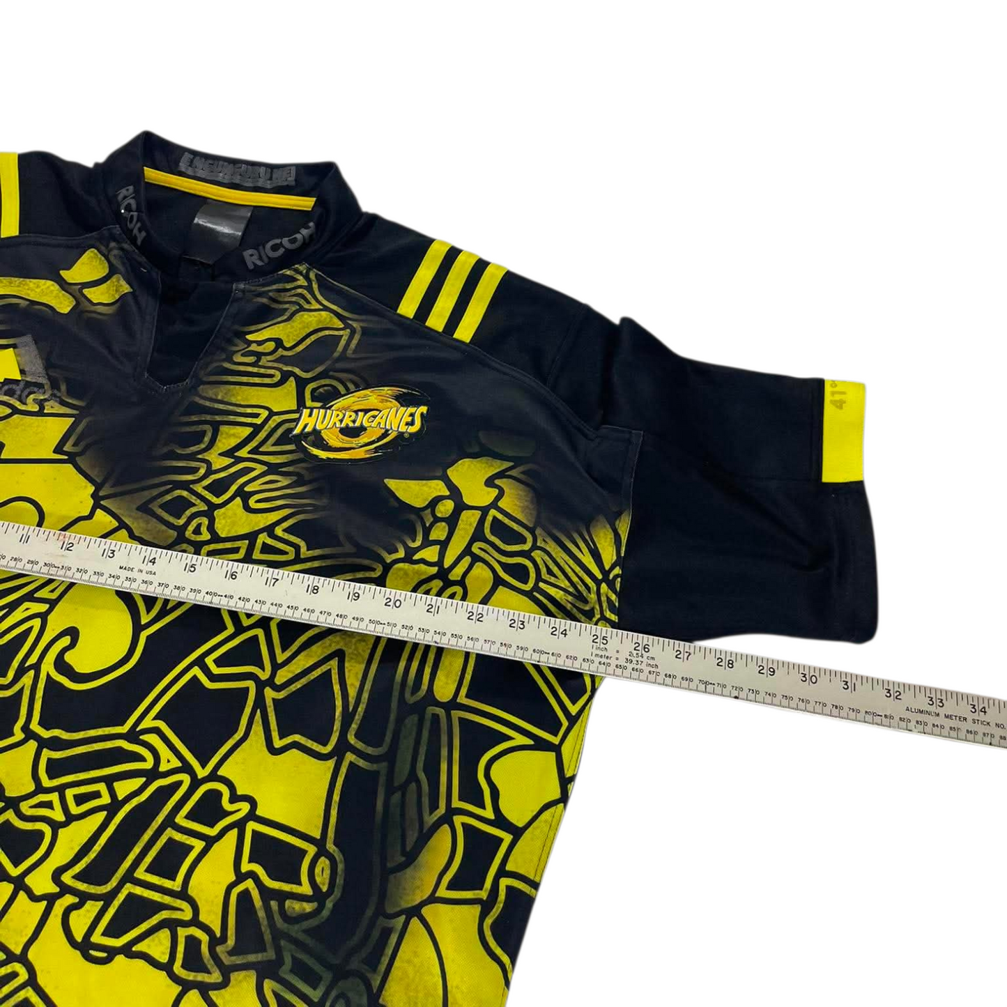ADIDAS RICOH BLACK POLO SHIRT (XXL)