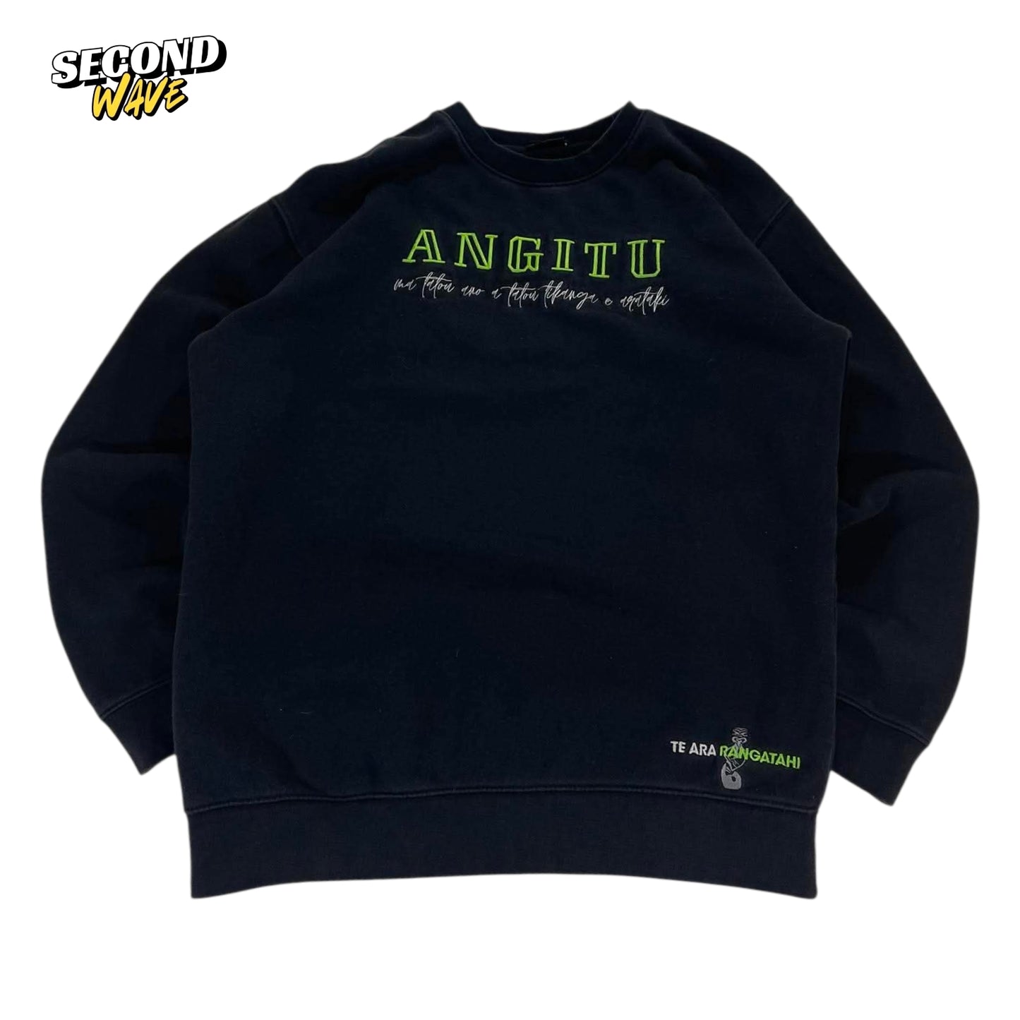 CLOKE BLACK ANGITU CREWNECK (M)