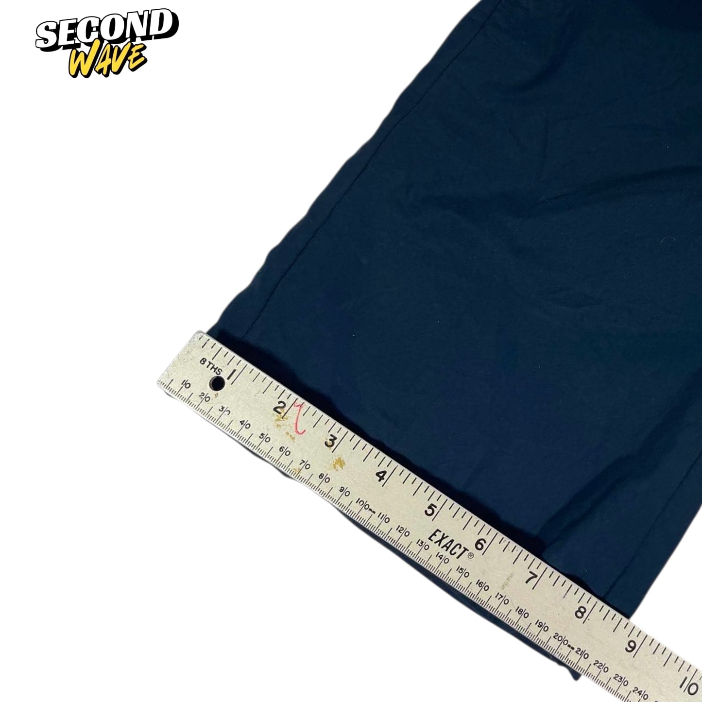 NIKE NAVY BLUE TRACK PANTS (M)