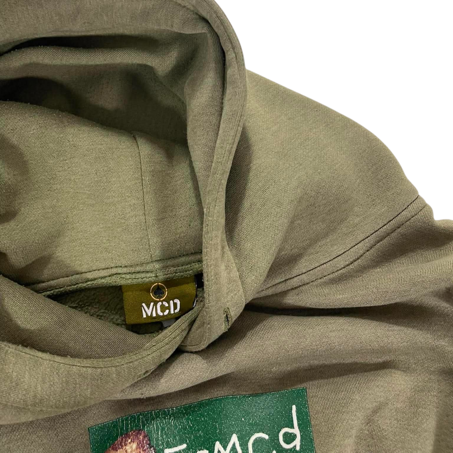 MCD VINTAGE HOODIE WITH EINSTEIN GRAPHIC (M)