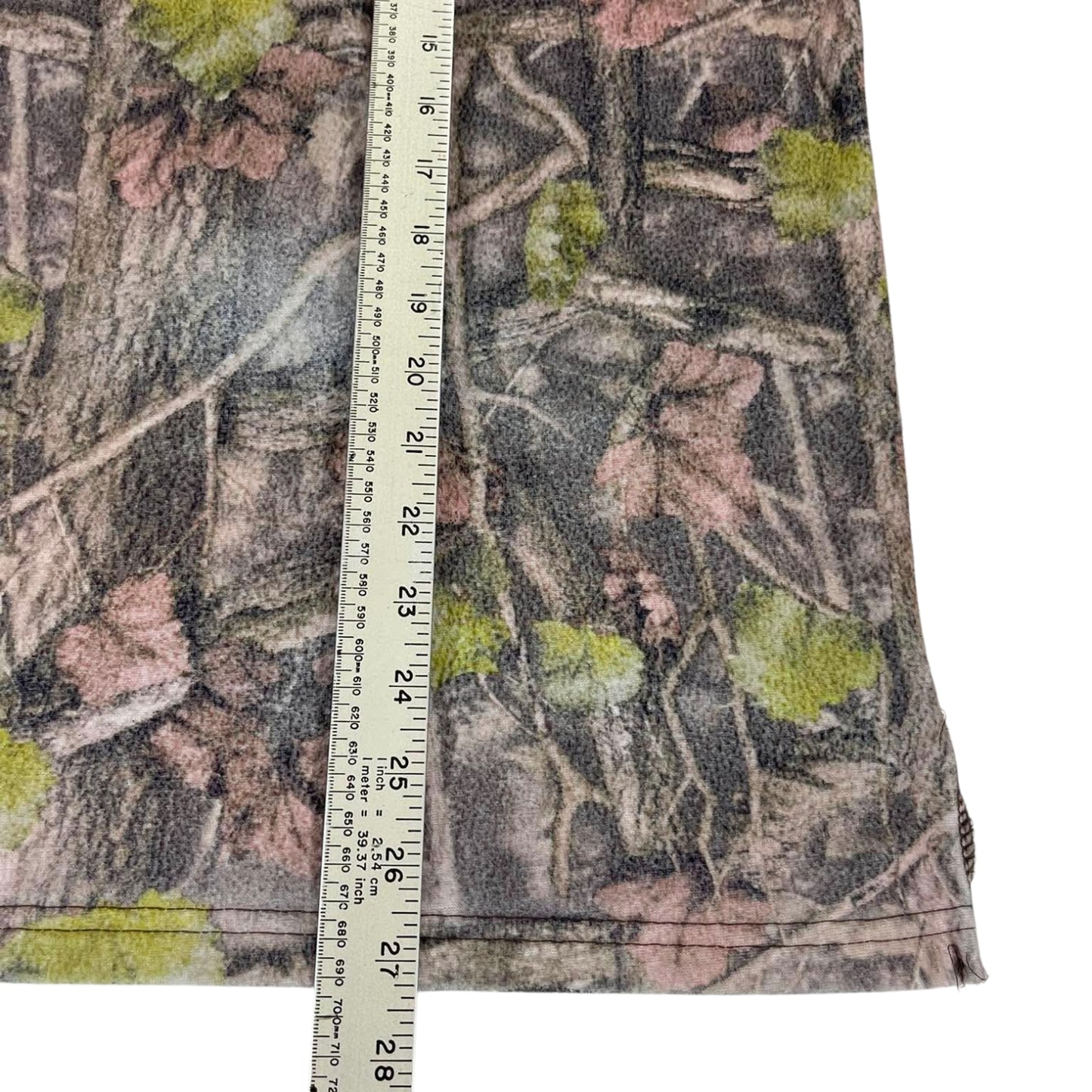 REALTREE MADE IN NZ BEYOND CAMO QUARTER ZIP FLEECE (L)