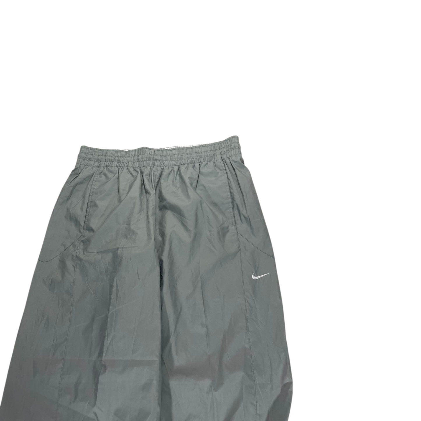 VINTAGE NIKE GREY AND WHITE TRACK PANTS (XL) ¹¹
