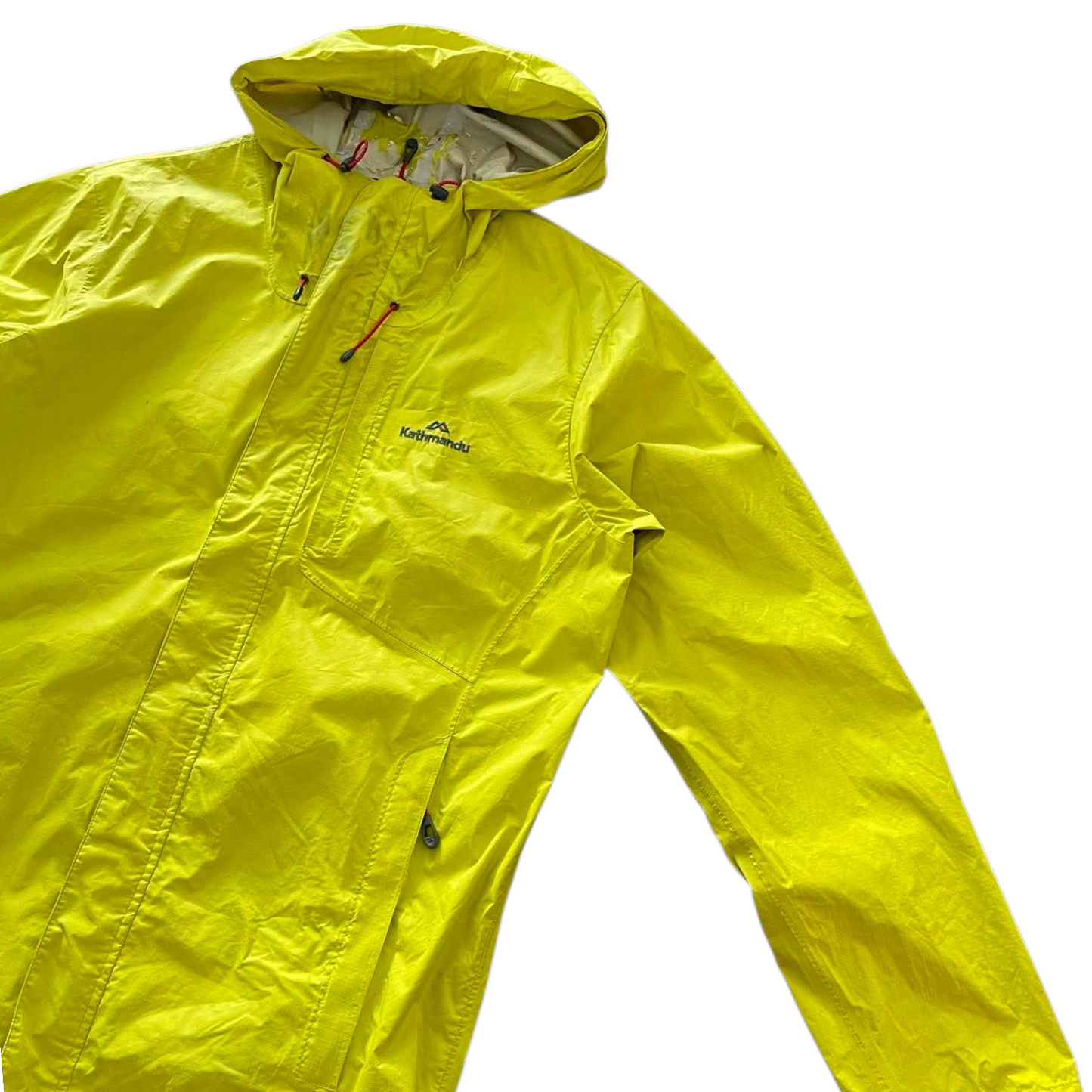 KATHMANDU YELLOW RAIN JACKET (L)