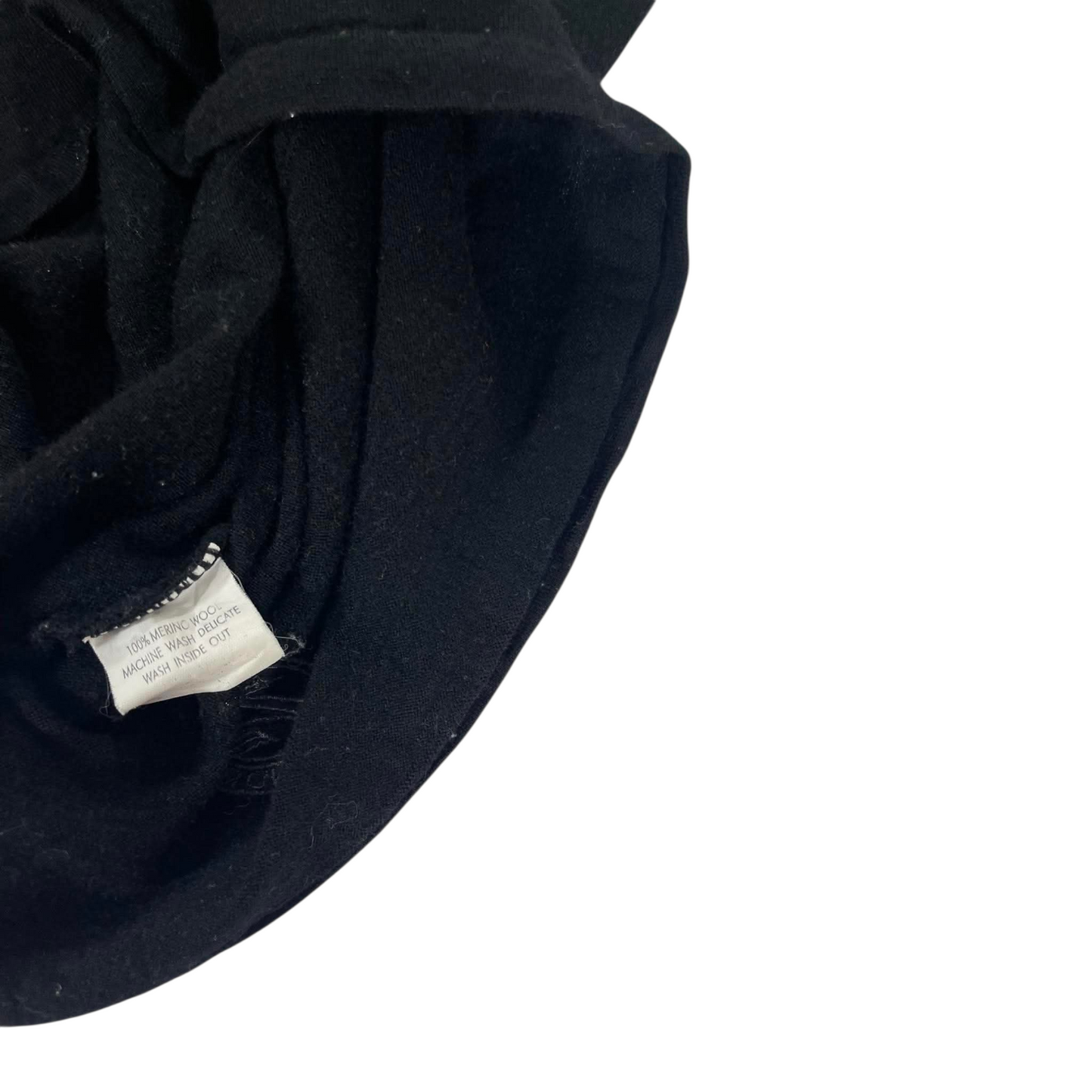 100% MERINO WOOL SWANDRI BLACK QUARTER ZIP SWEATSHIRT (M-L)