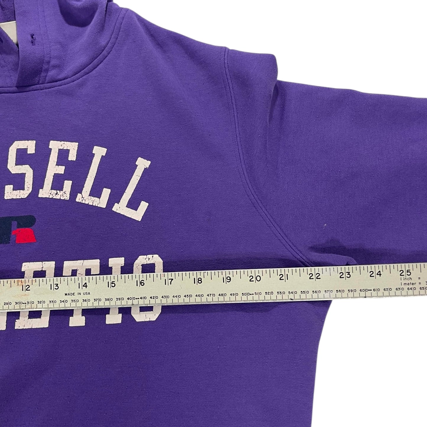 VINTAGE RUSSELL ATHLETIC PURPLE HOODIE (18)