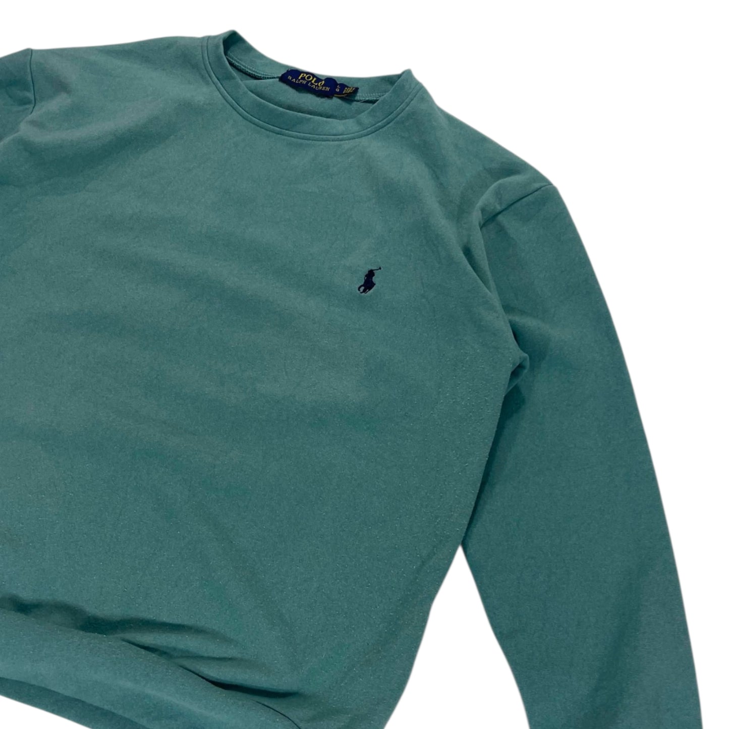 POLO RALPH LAUREN GREEN CREWNECK (S-M)