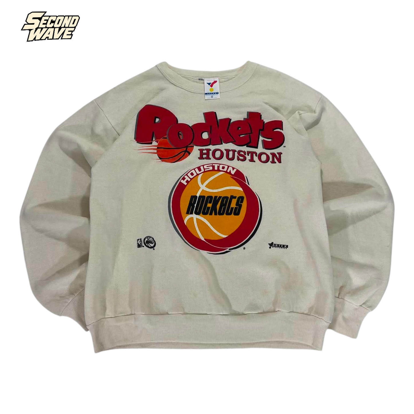 90S ARTEX HOUSTON ROCKETS CREWNECK (M)